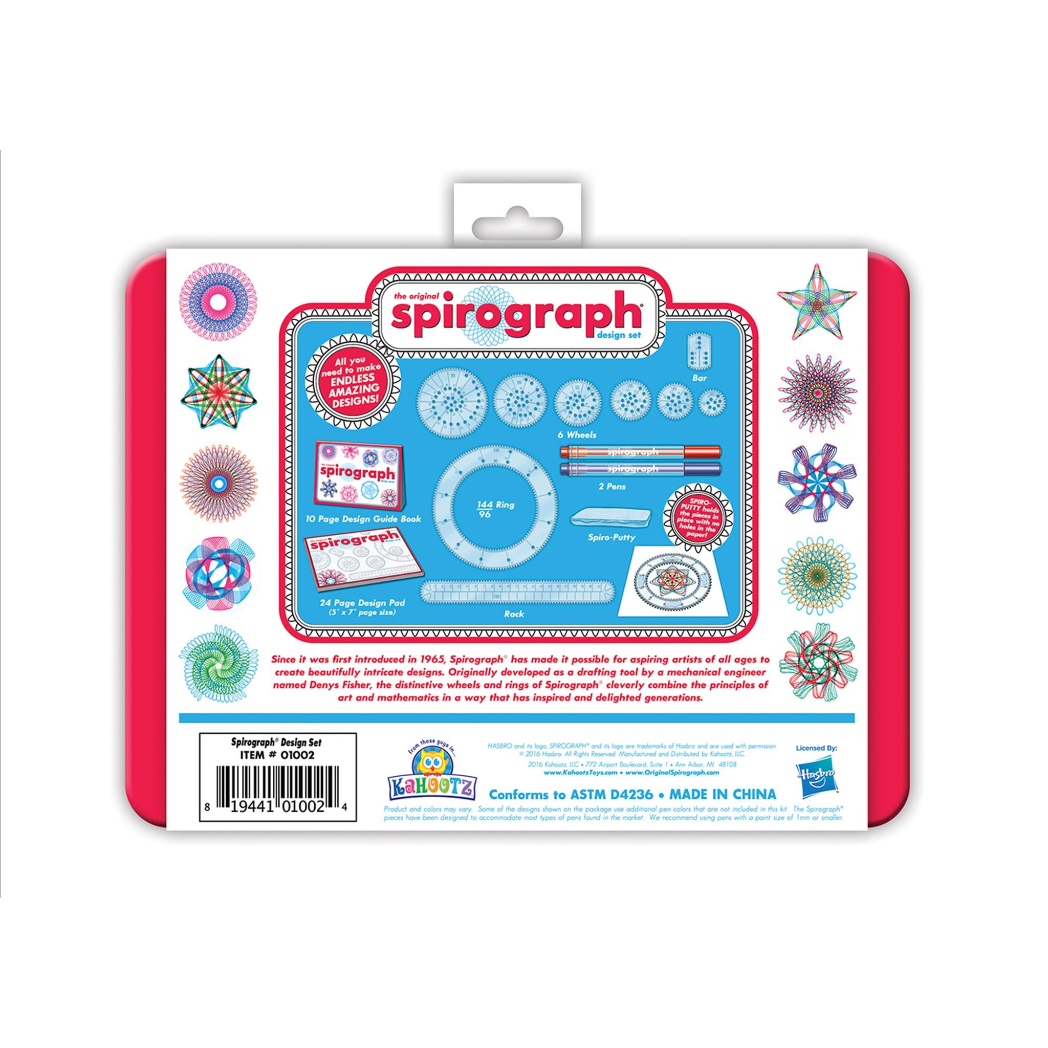 Spirograph Design Set Tin