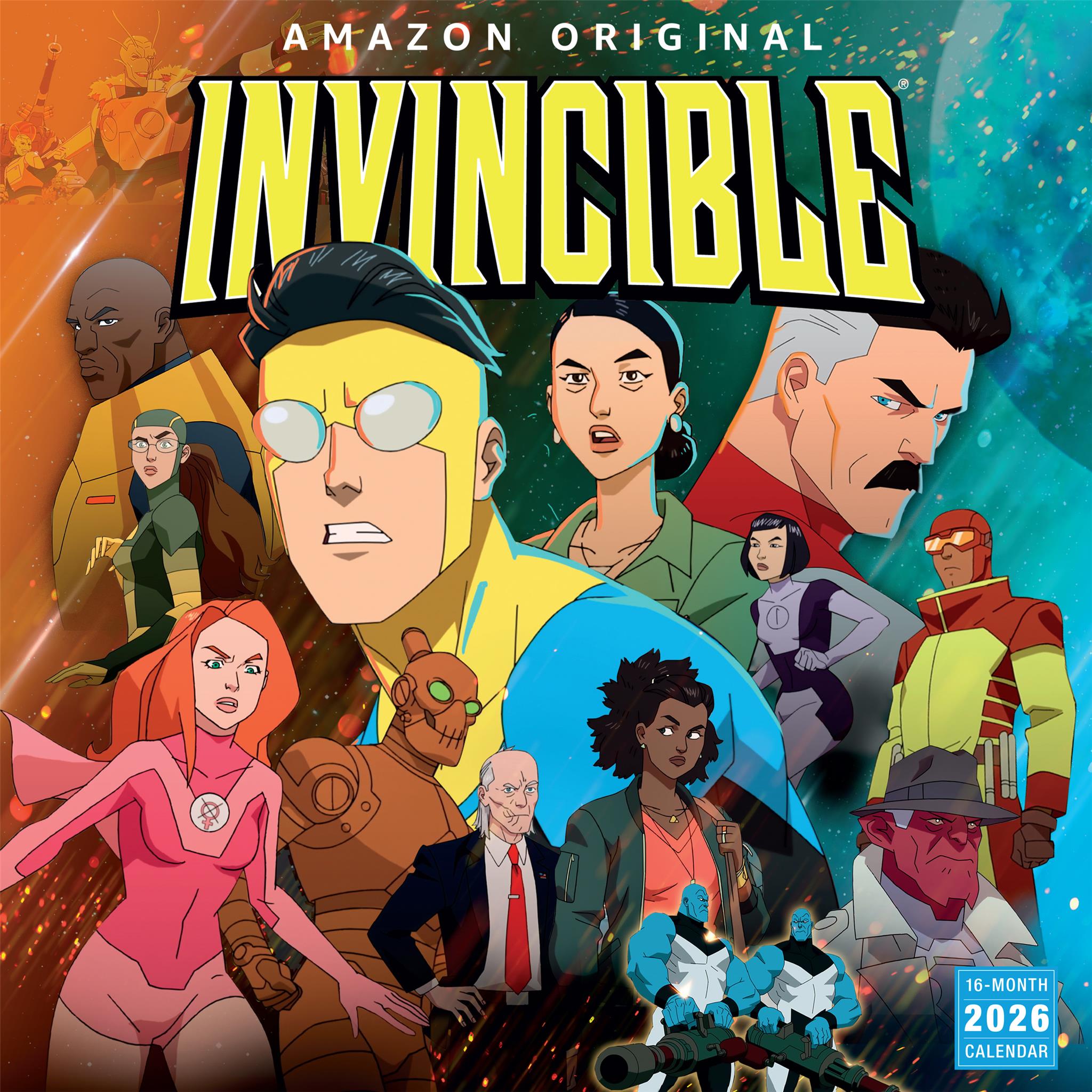 Invincible 2026 Wall Calendar - Online Only