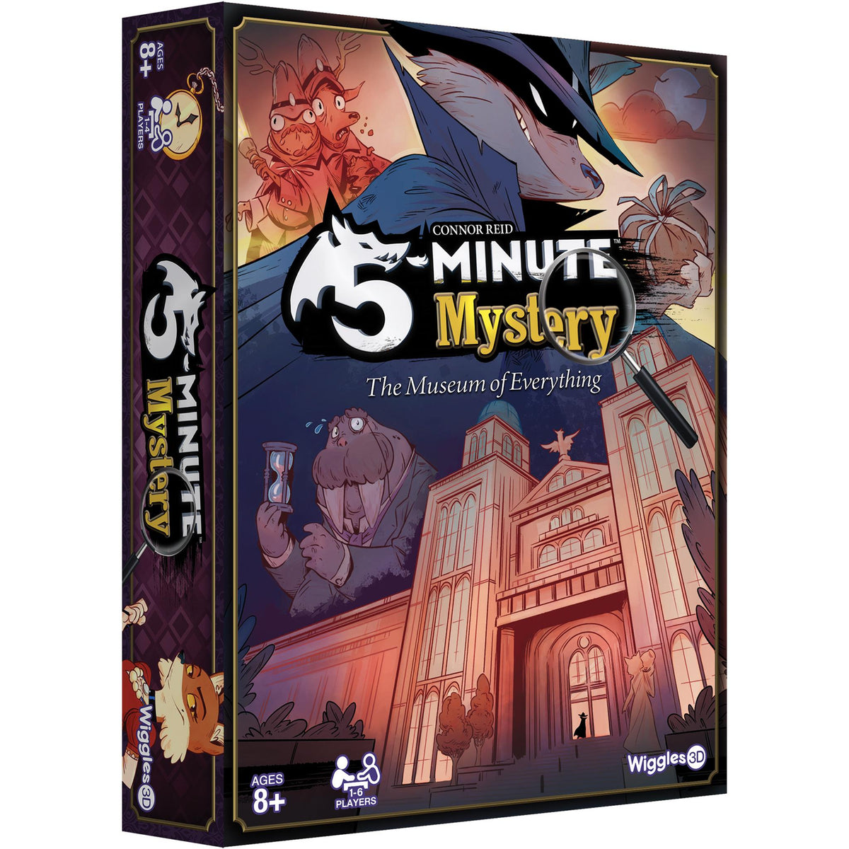 5-Minute Mystery. A Fast-Paced, Real-Time Cooperative Detective Board Game for Families. Solve The Case Before Time Runs Out for Ages 8+ and 1–6 Players, Board Games - Calendar Club Canada