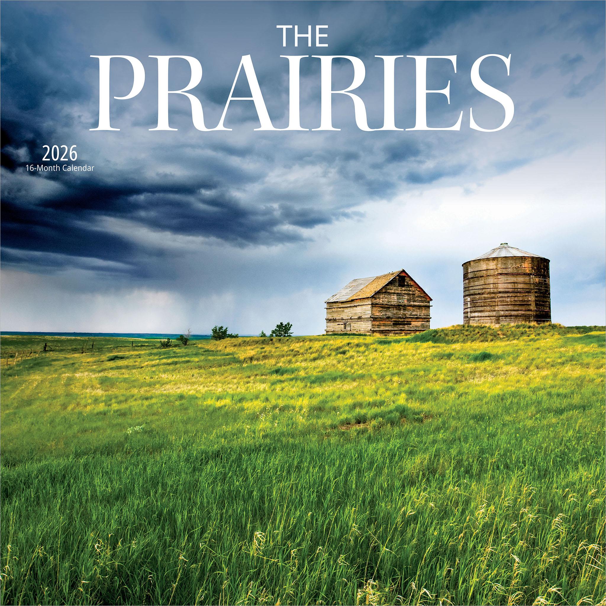Prairies 2026 Wall Calendar