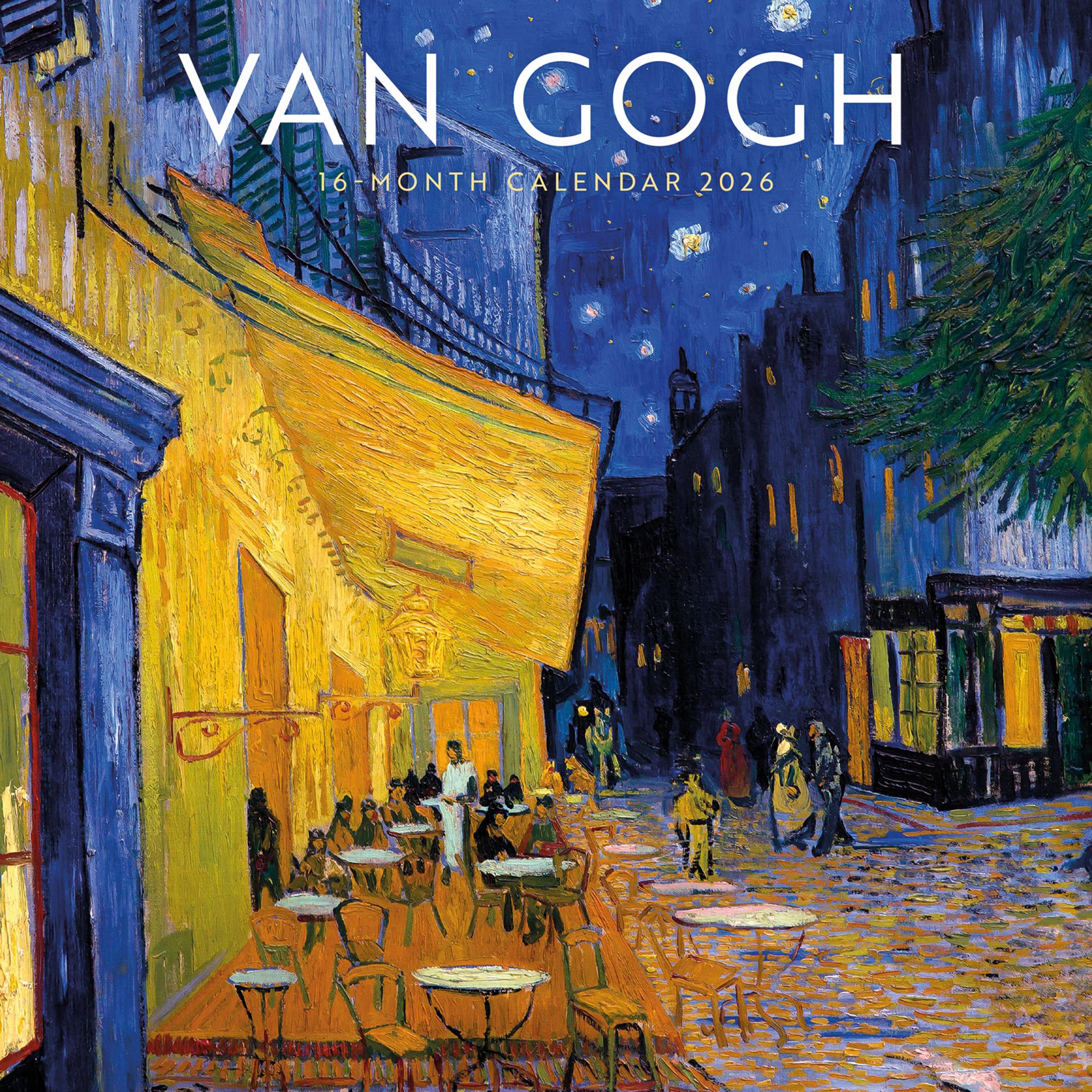 【VAN】1997カレンダー・コロン Van Gogh 2026 Wall Calendar