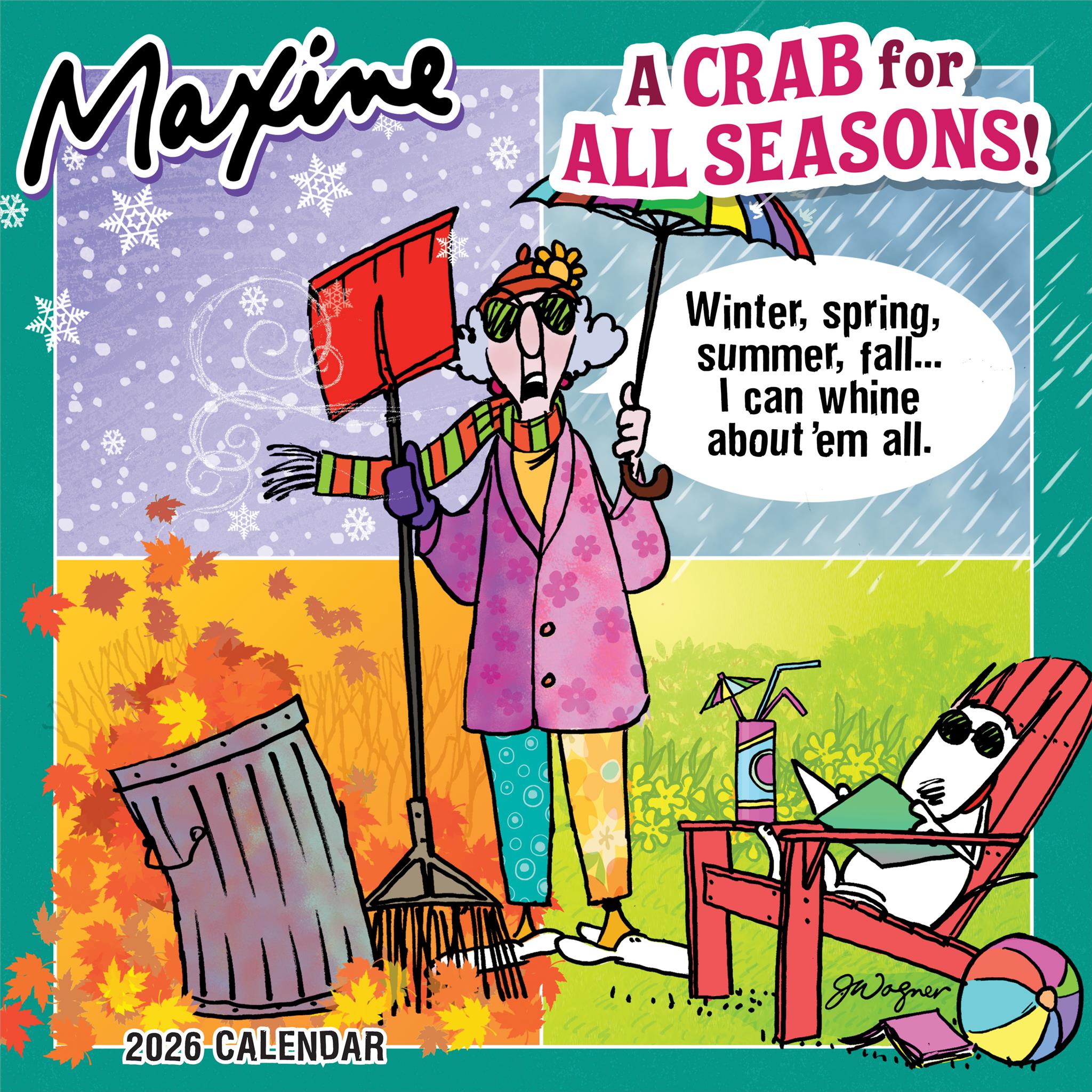Maxine 2026 Wall Calendar