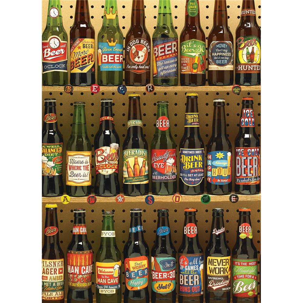 Beer Collection Jigsaw Puzzle (1000 Piece) - Online Exclusive