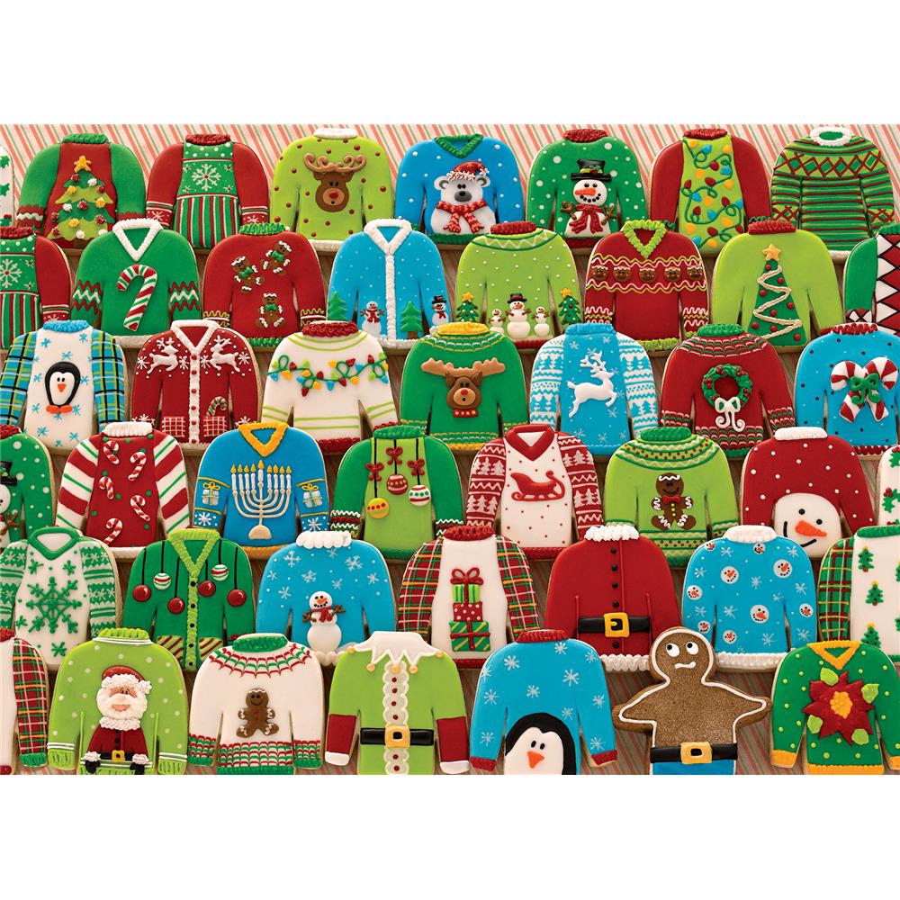 Ugly Xmas Sweaters Jigsaw Puzzle (1000 Piece) - Online Exclusive