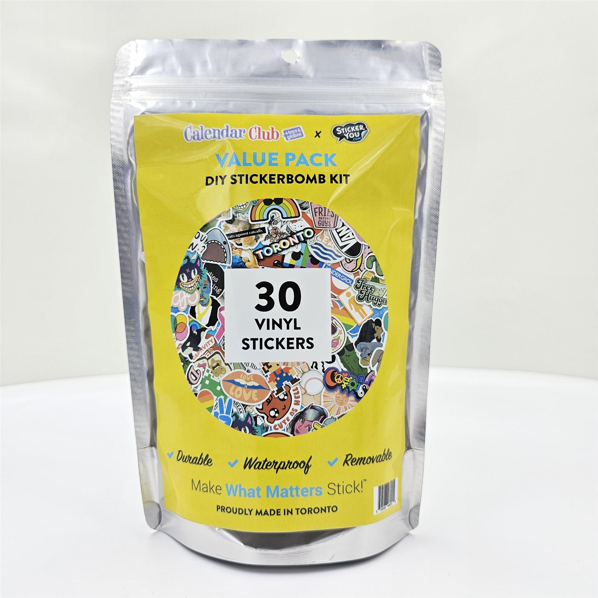 Sticker Bomb Starter Pack (30 Stickers)