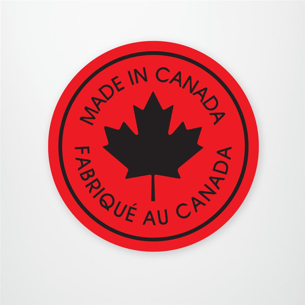 Made in Canada Vinyl Sticker