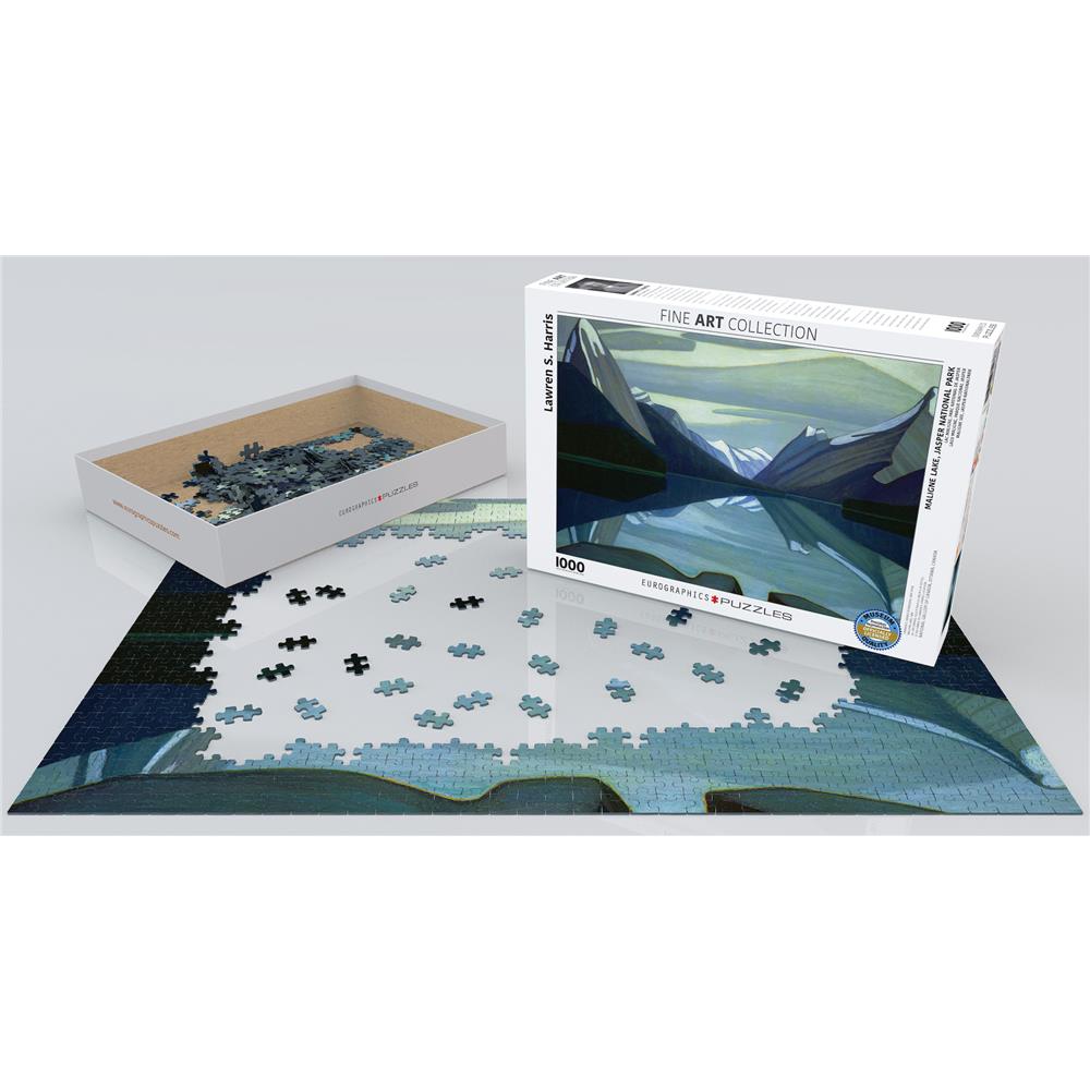 Maligne Lake Jasper Park Lawren Harris Jigsaw Puzzle (1000 Piece) - Online Exclusive