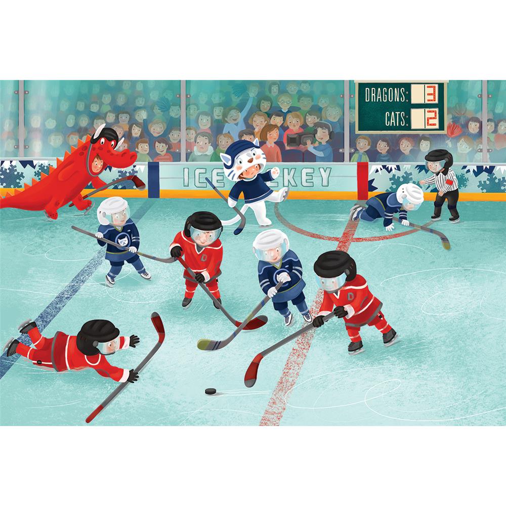 Hockey Junior League 60 Piece Puzzle