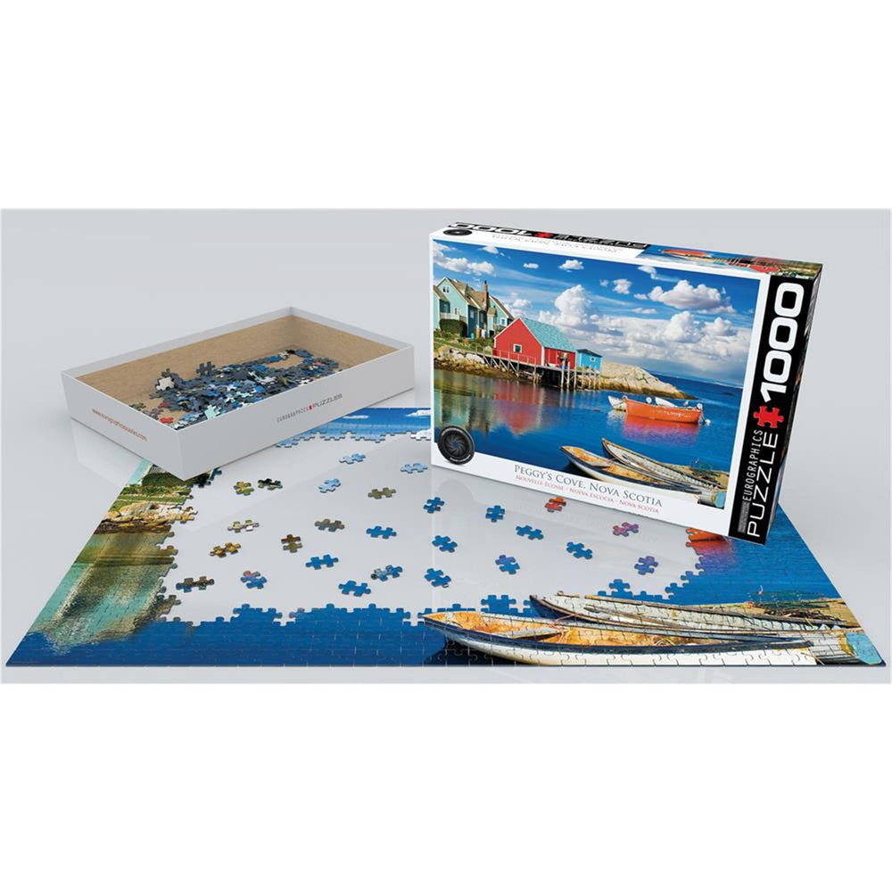 Peggy's Cove Nova Scotia Jigsaw Puzzle (1000 Piece) - Online Exclusive