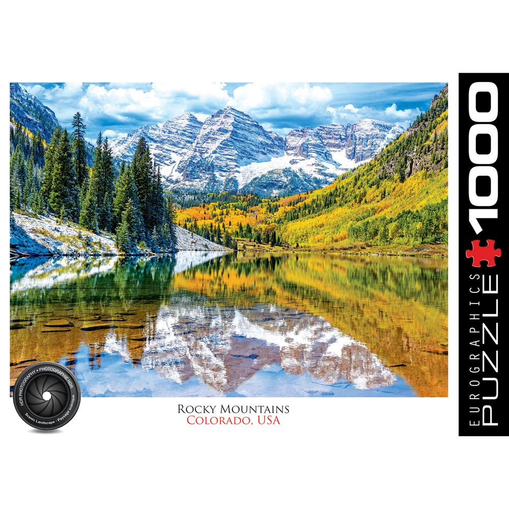 Rocky Mountains Jigsaw Puzzle (1000 Piece) - Online Exclusive