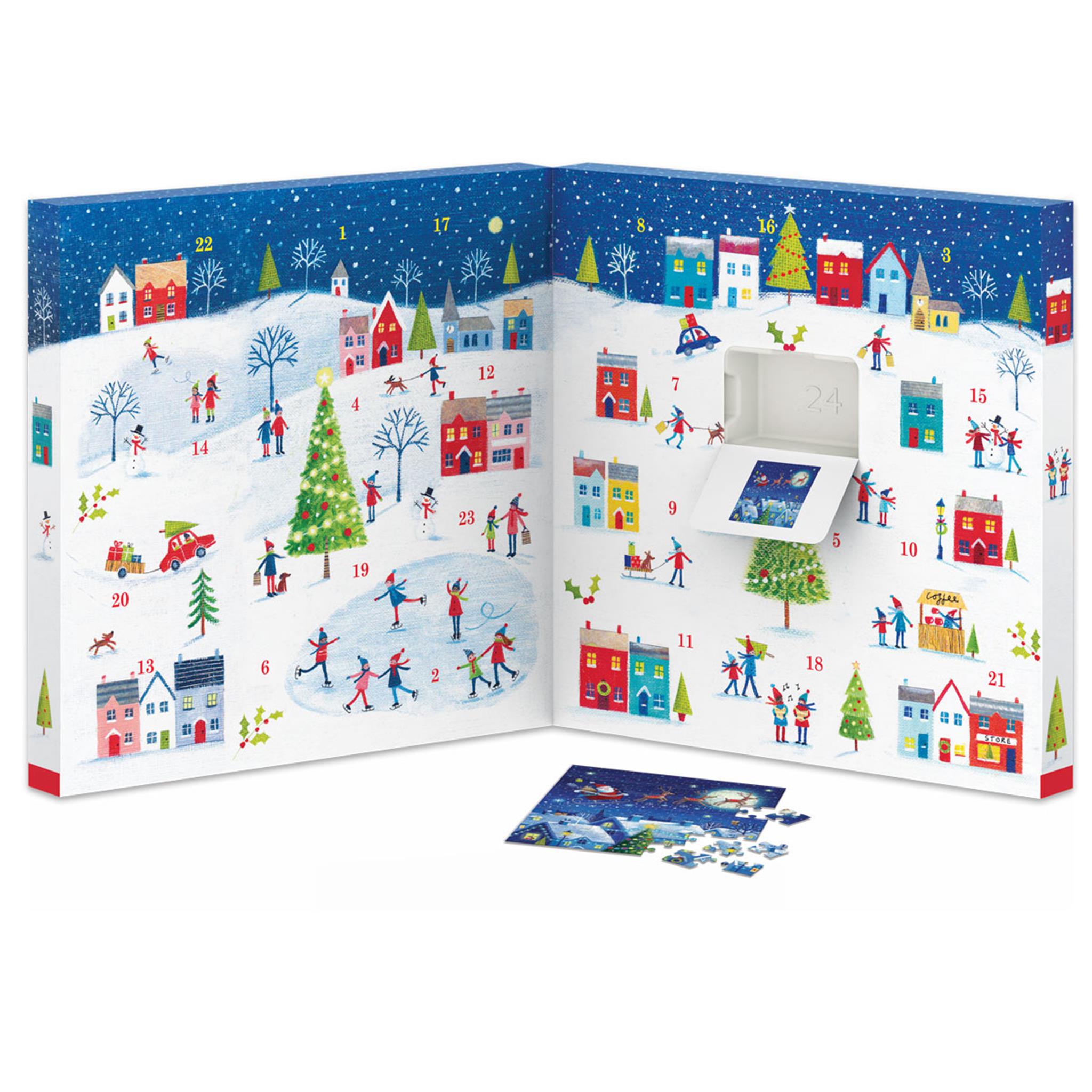 Christmas Town Advent Calendar II (24 50 Piece Puzzles) - Calendar Club Canada