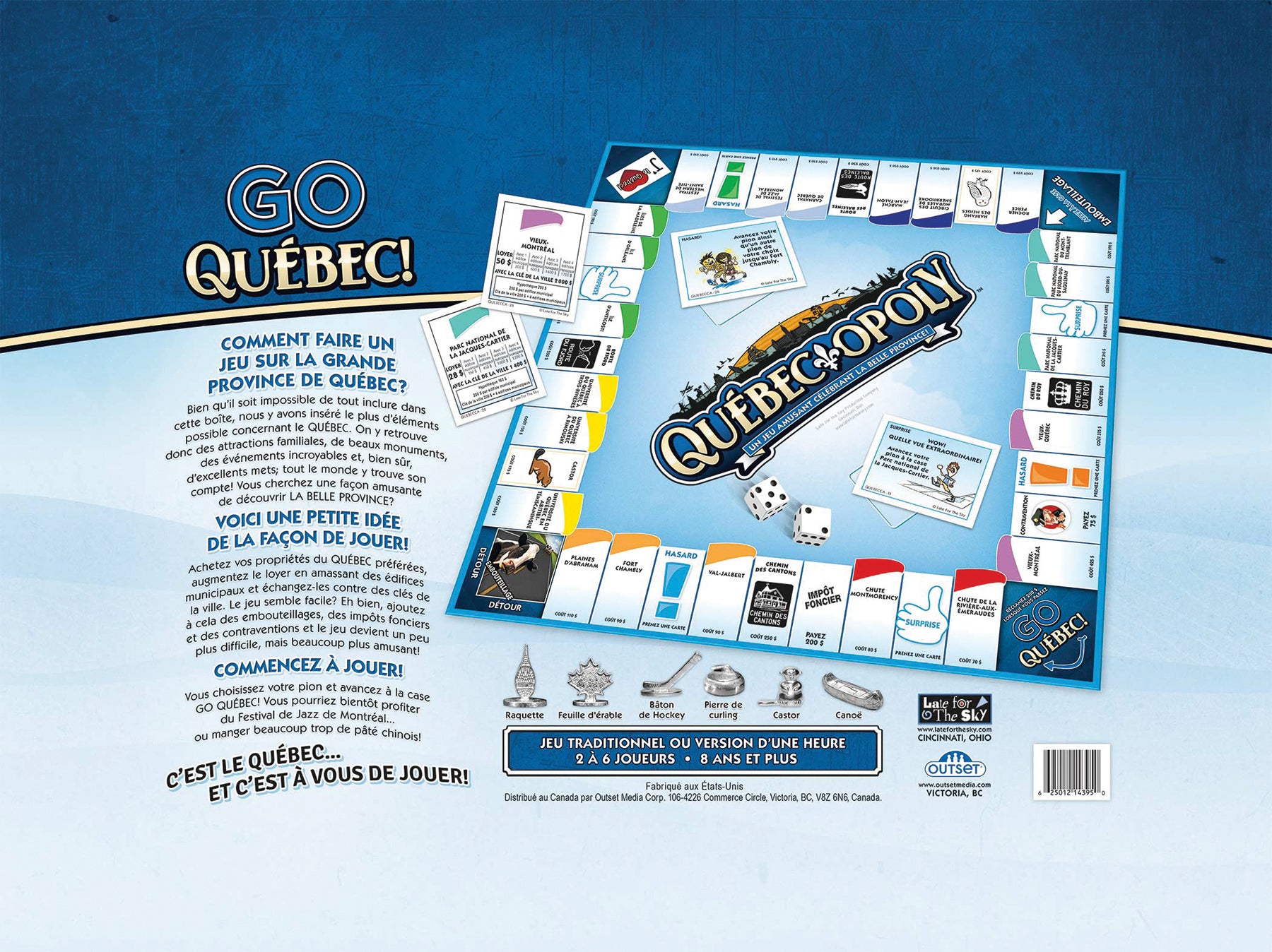 Quebec-Opoly - Calendar Club Canada