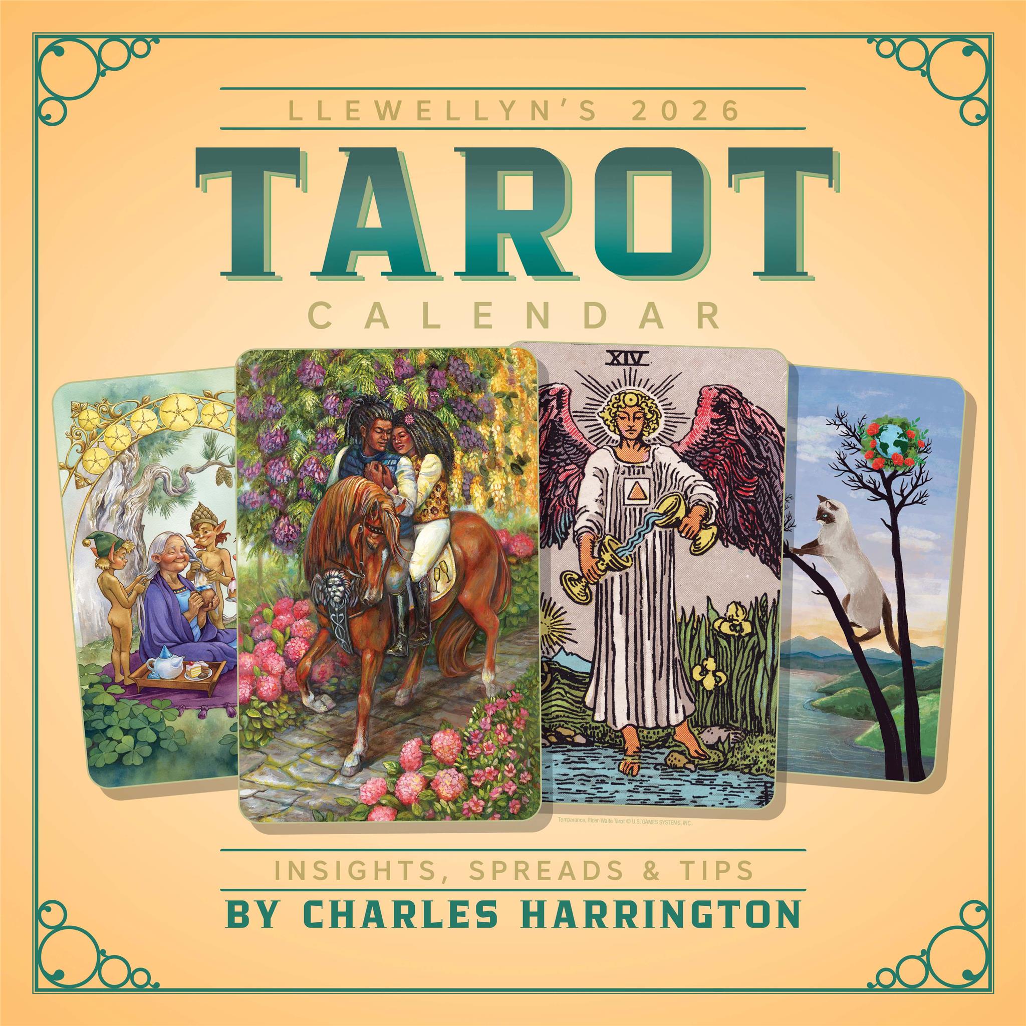 Tarot 2026 Wall Calendar