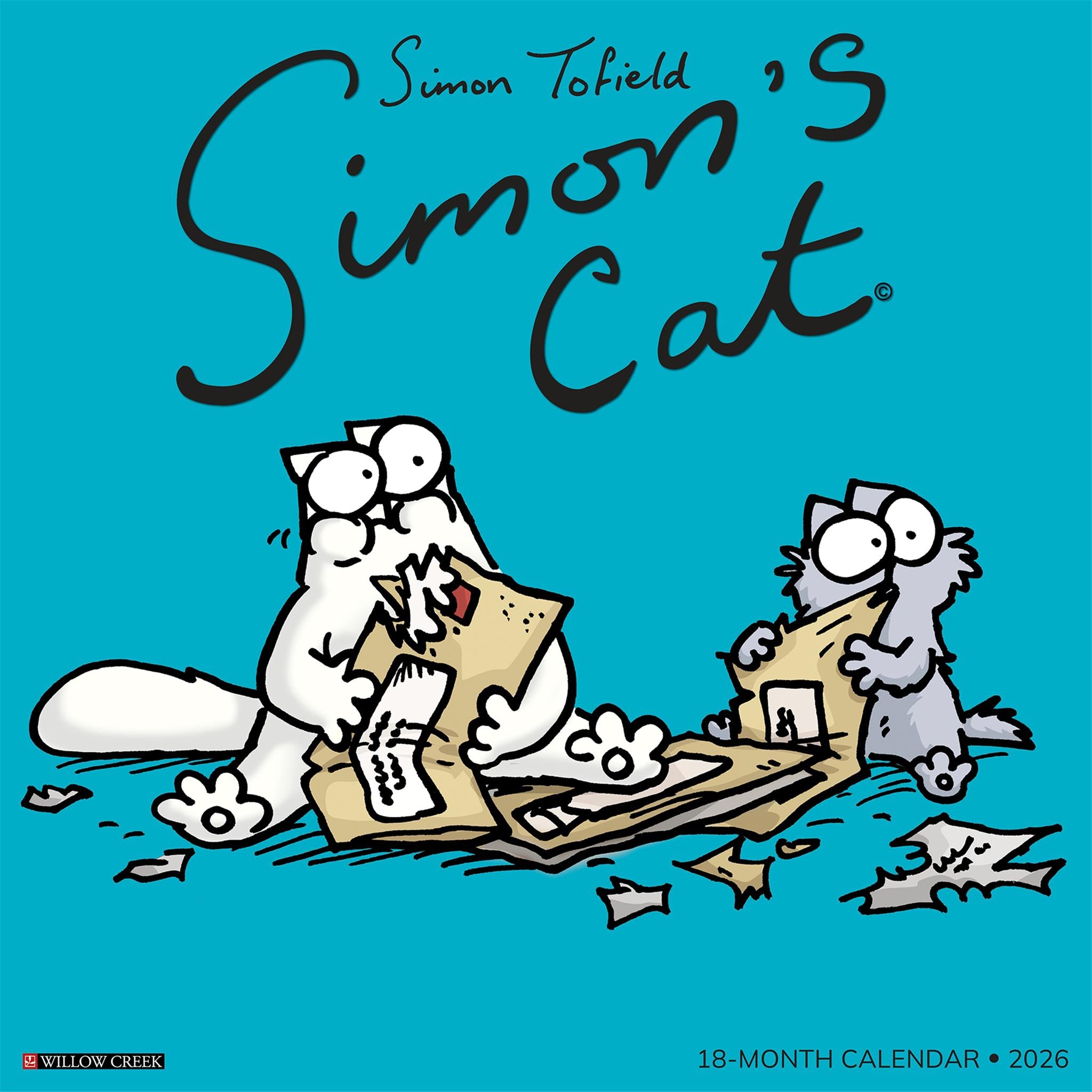 Simons Cat 2026 Wall Calendar - Online Only