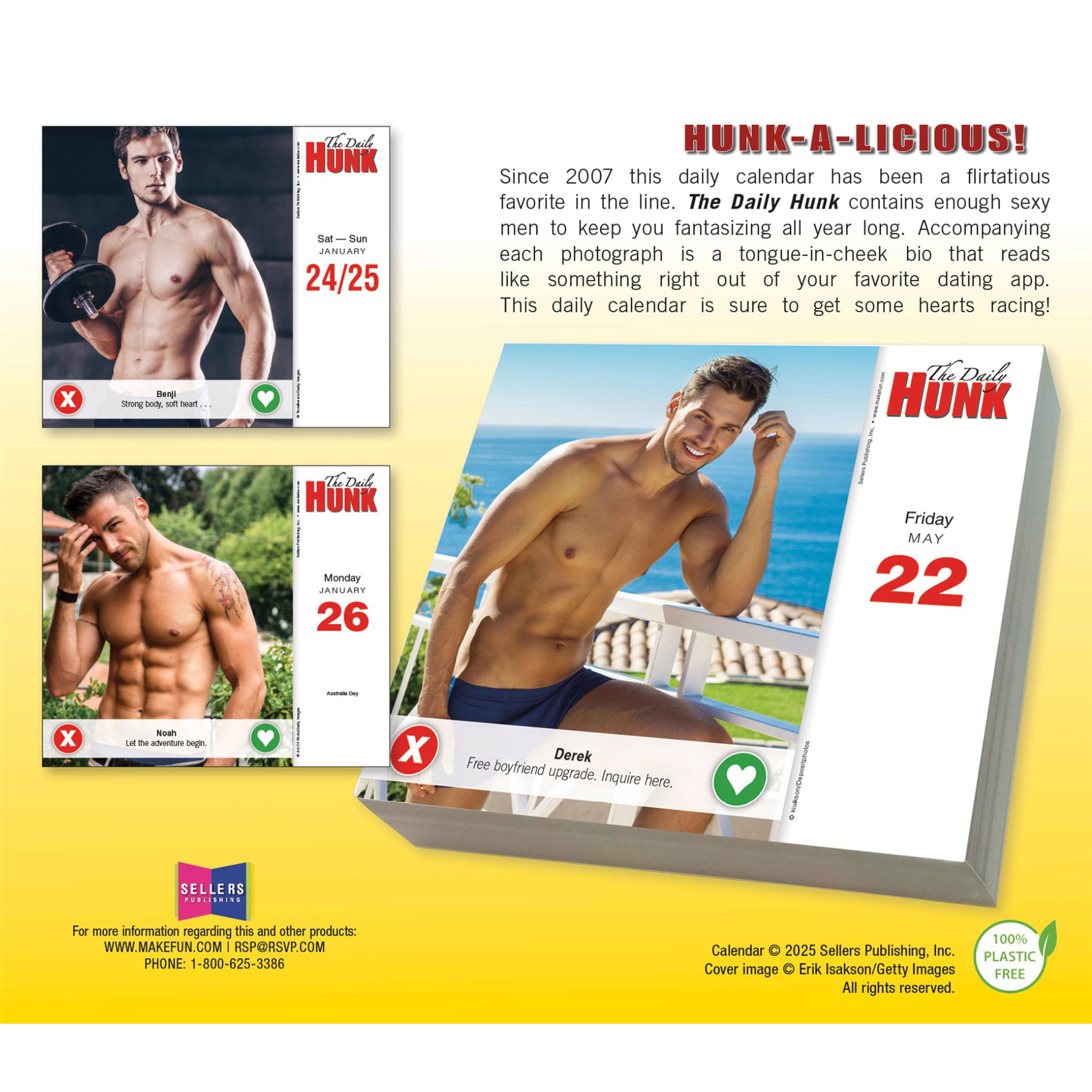 Daily Hunk 2026 Box Calendar