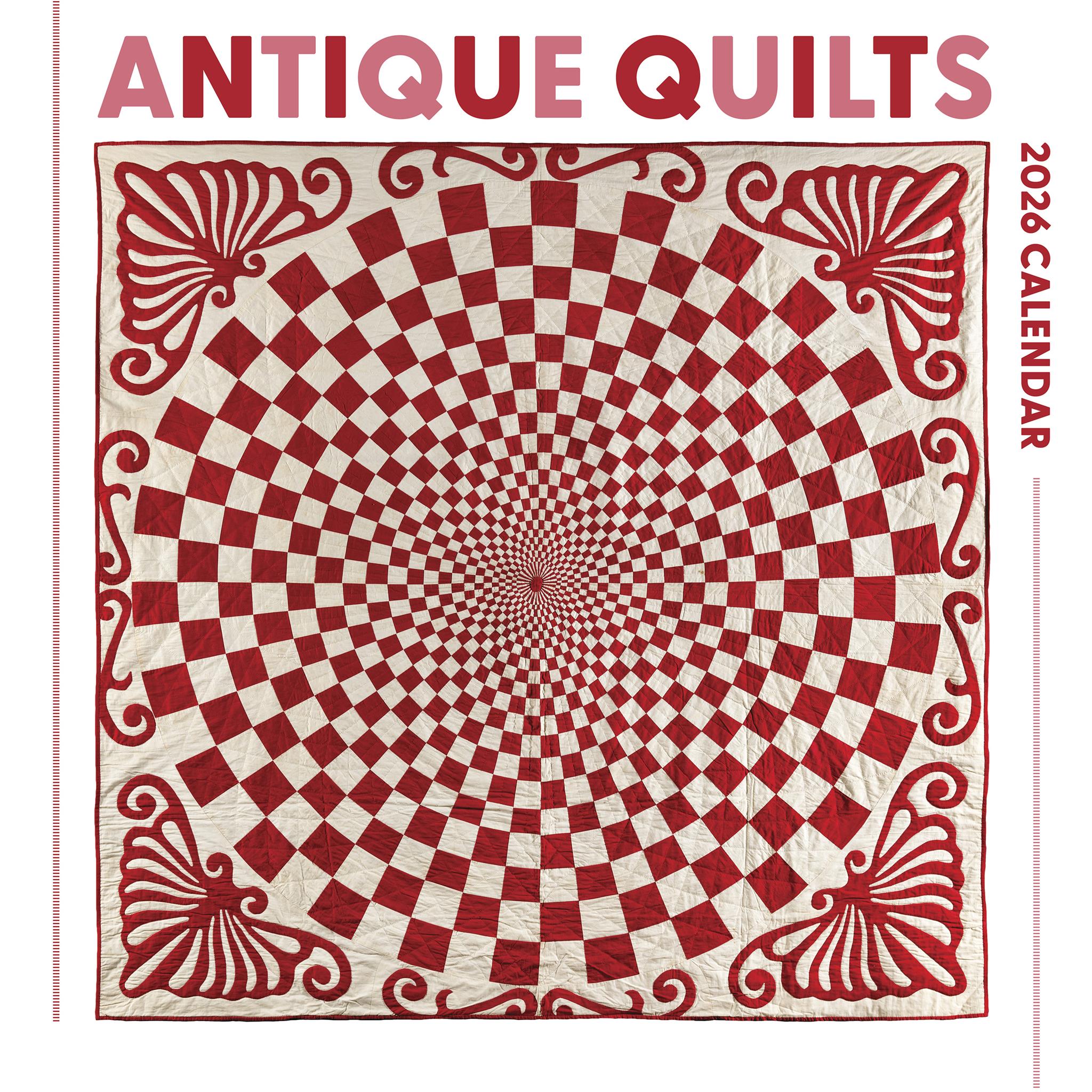 Antique Quilts 2026 Wall Calendar - Online Only