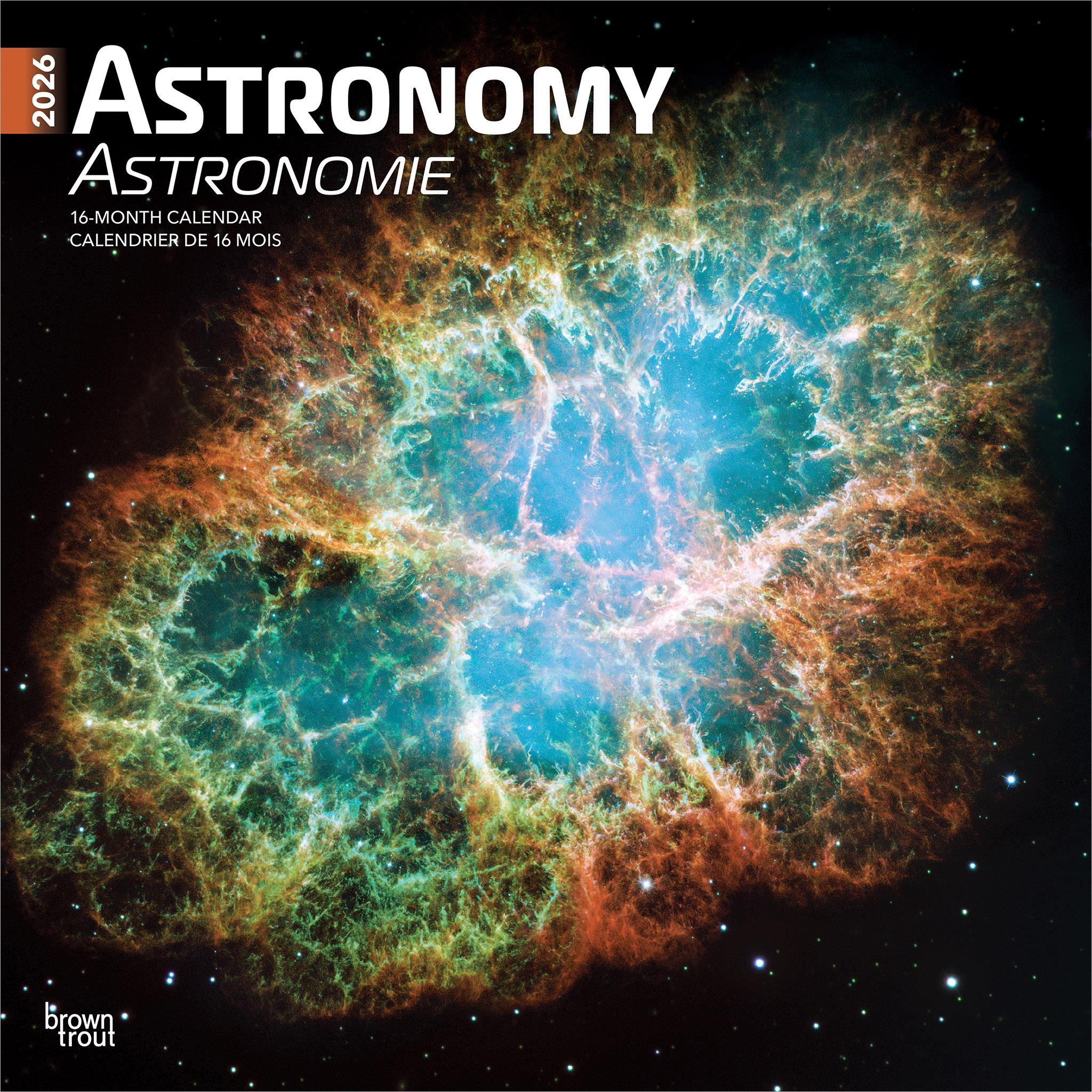 Astronomie 2026 Wall Calendar (French)