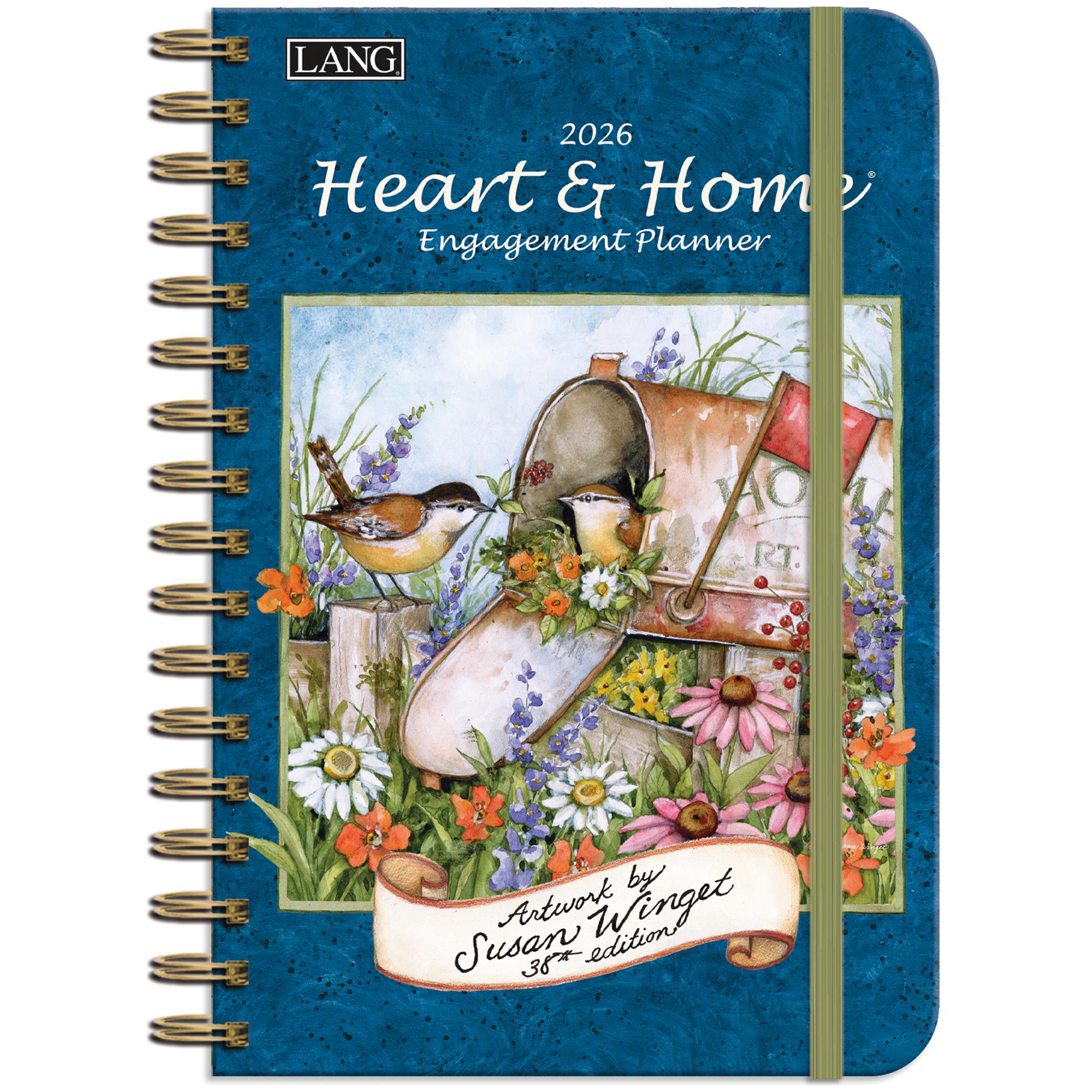 Heart And Home Spiral 2026 Engagement Calendar