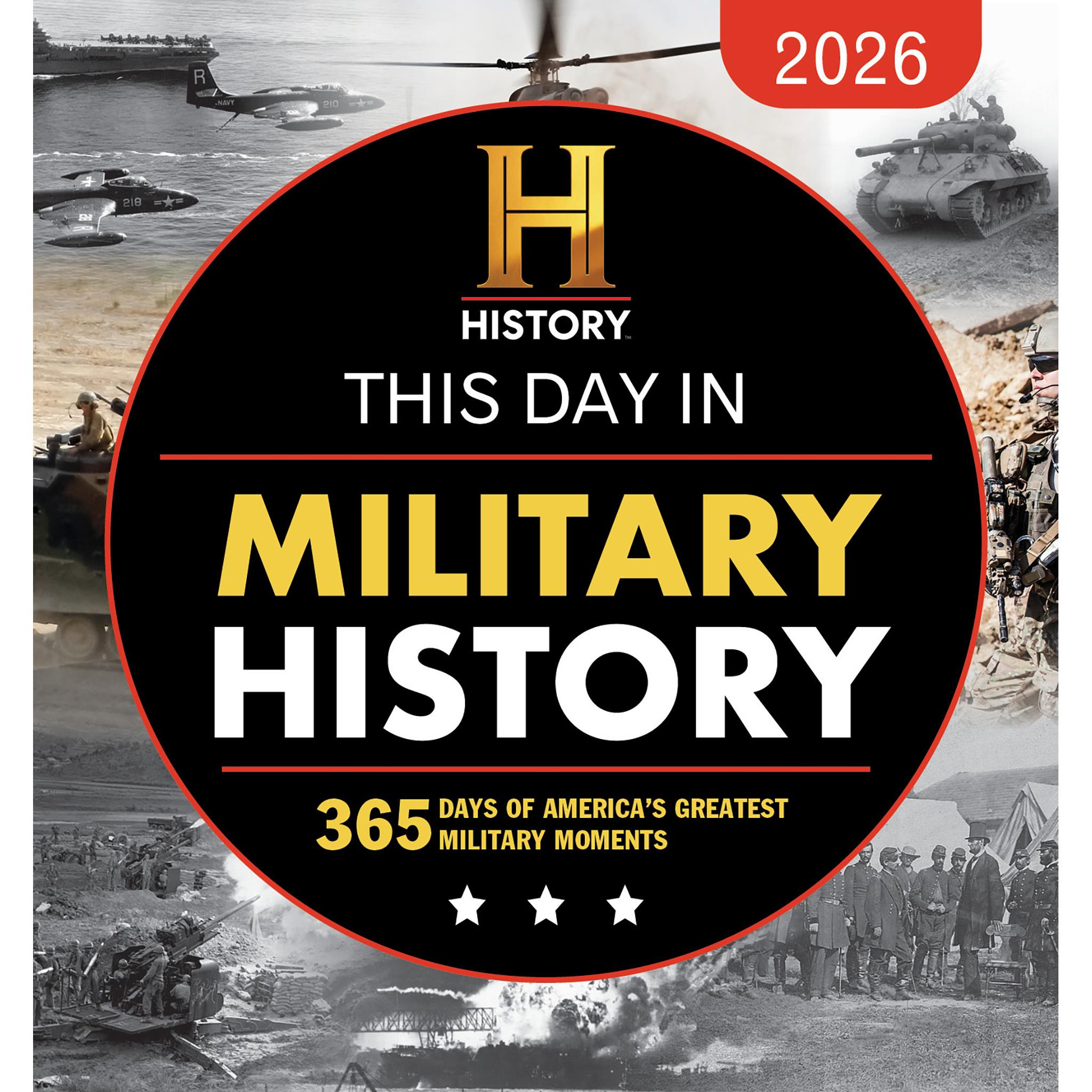 History Channel This Day In Military History 2026 Box Calendar - Online Only