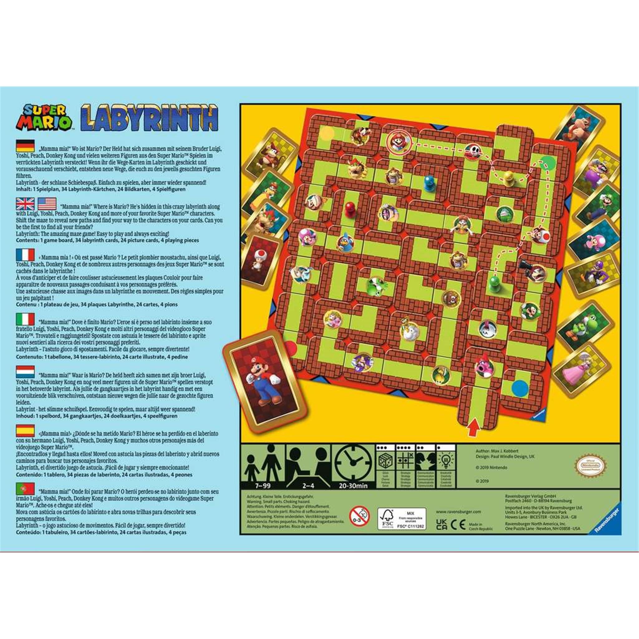Super Mario Labyrinth - Calendar Club Canada