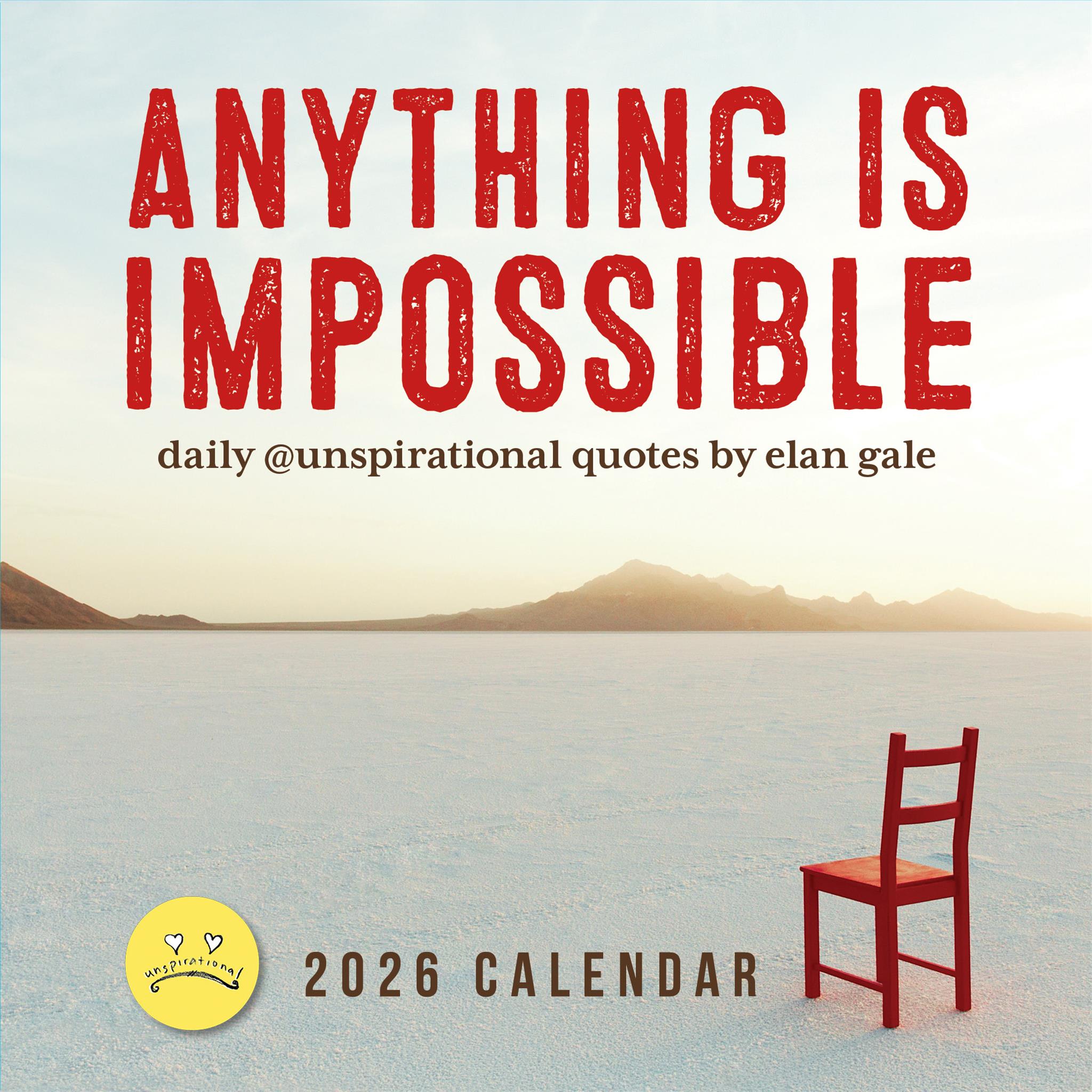 Unspirational 2026 Box Calendar - Online Only