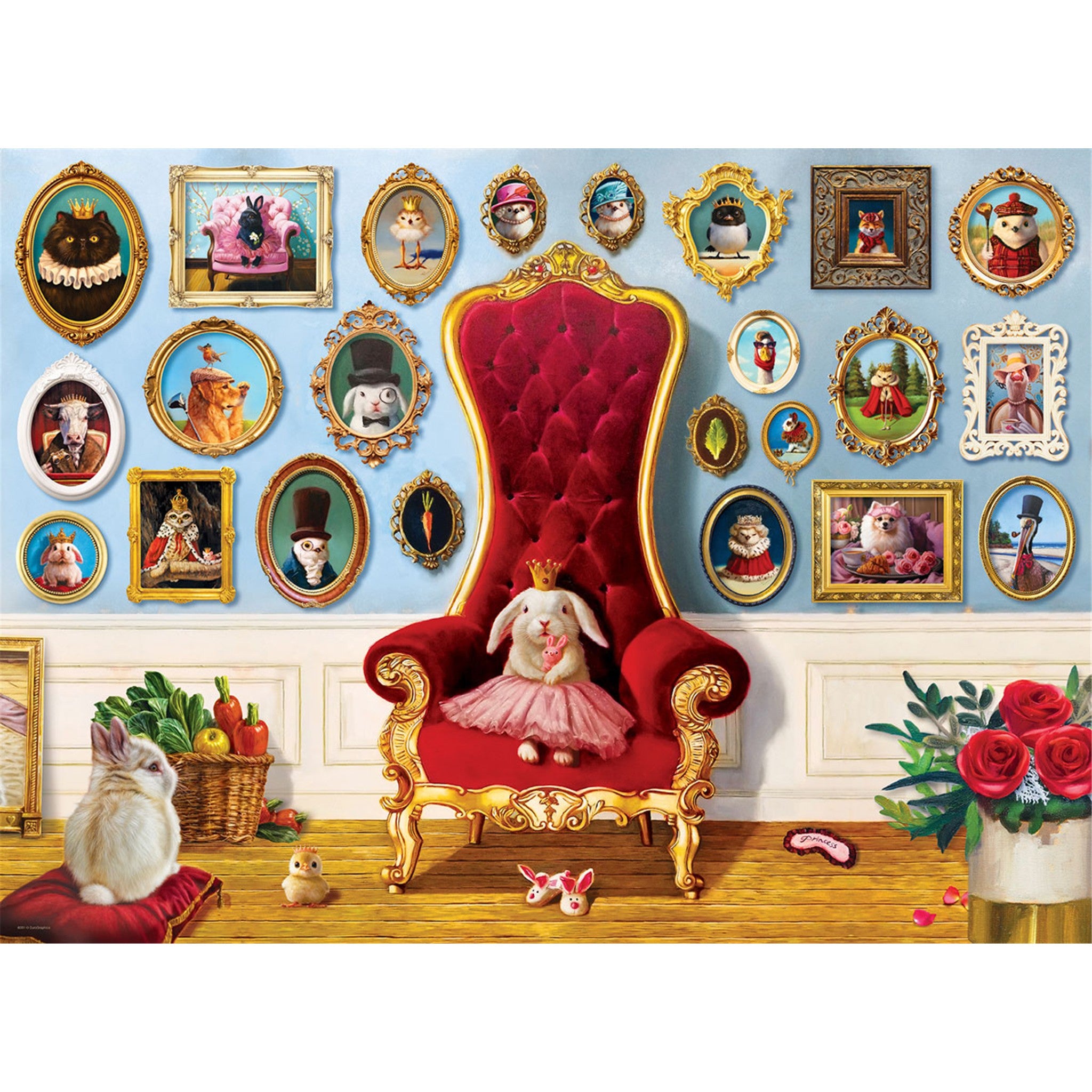 Princess Bunny 500 Piece Puzzle - Online Only