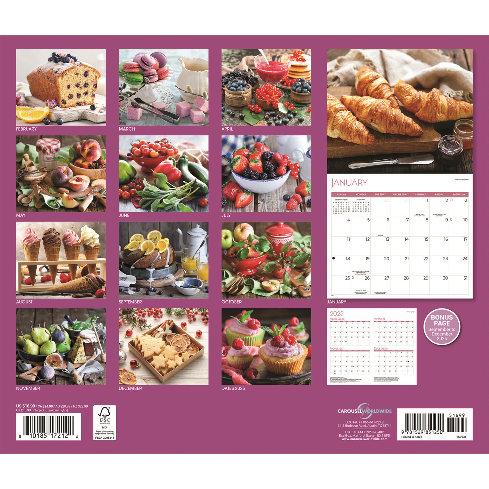 Kitchen 2026 Wall Calendar - Calendar Club Canada