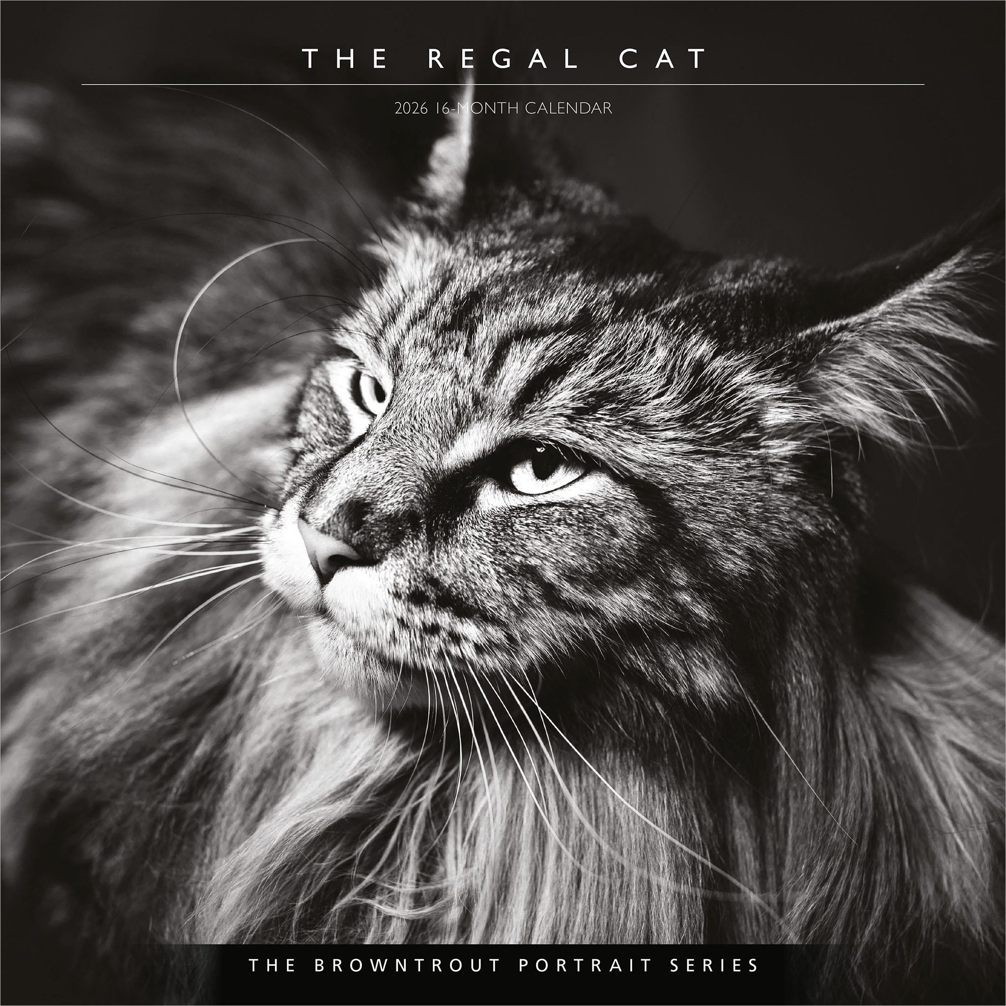 Cat The Regal 2026 Wall Calendar - Online Only