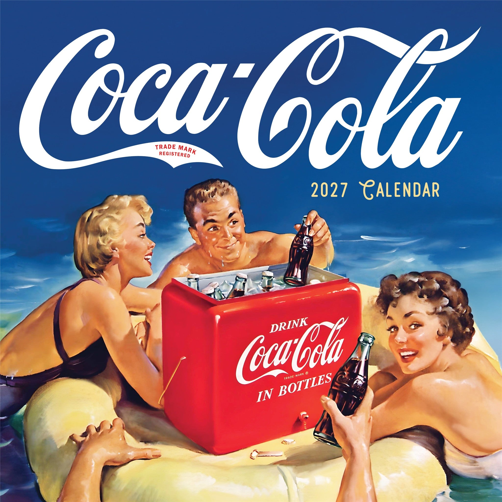 Coke: Vintage Nostalgia 2027 Wall Calendar - Online Only