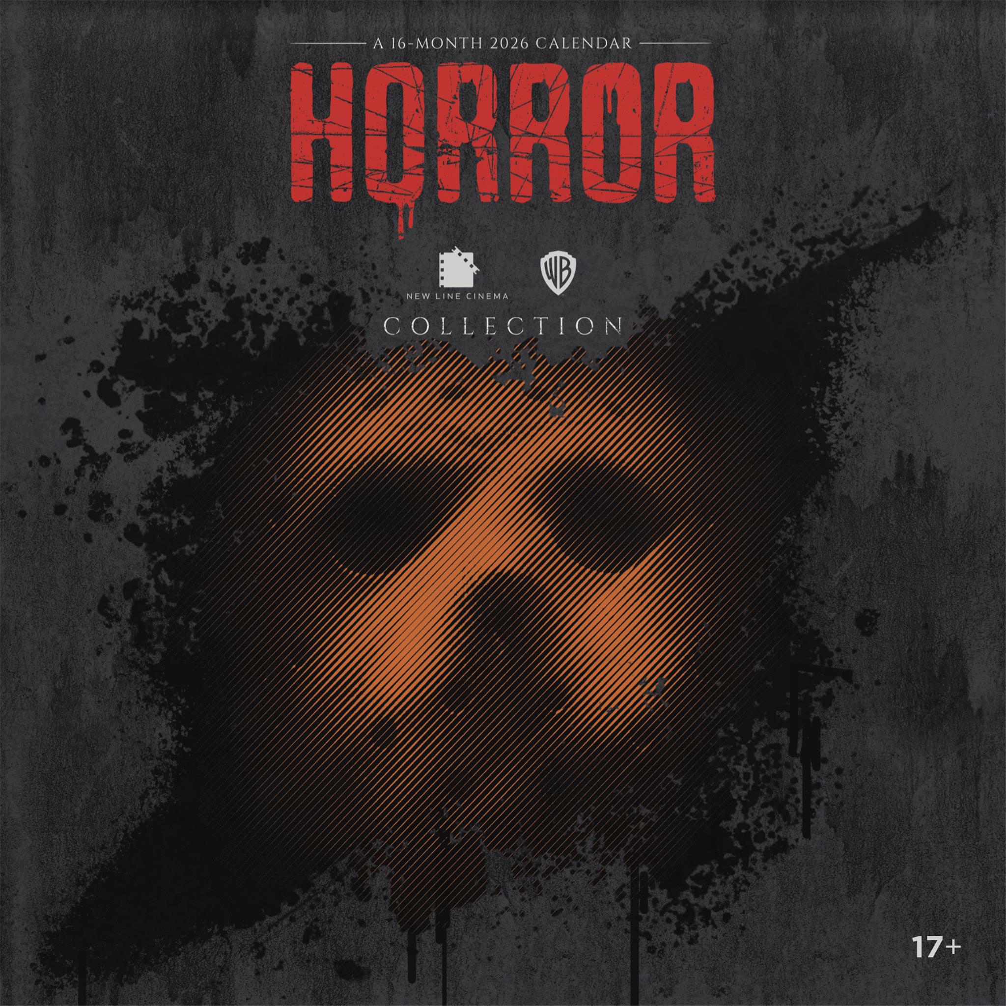 Horror Collection 2026 Wall Calendar