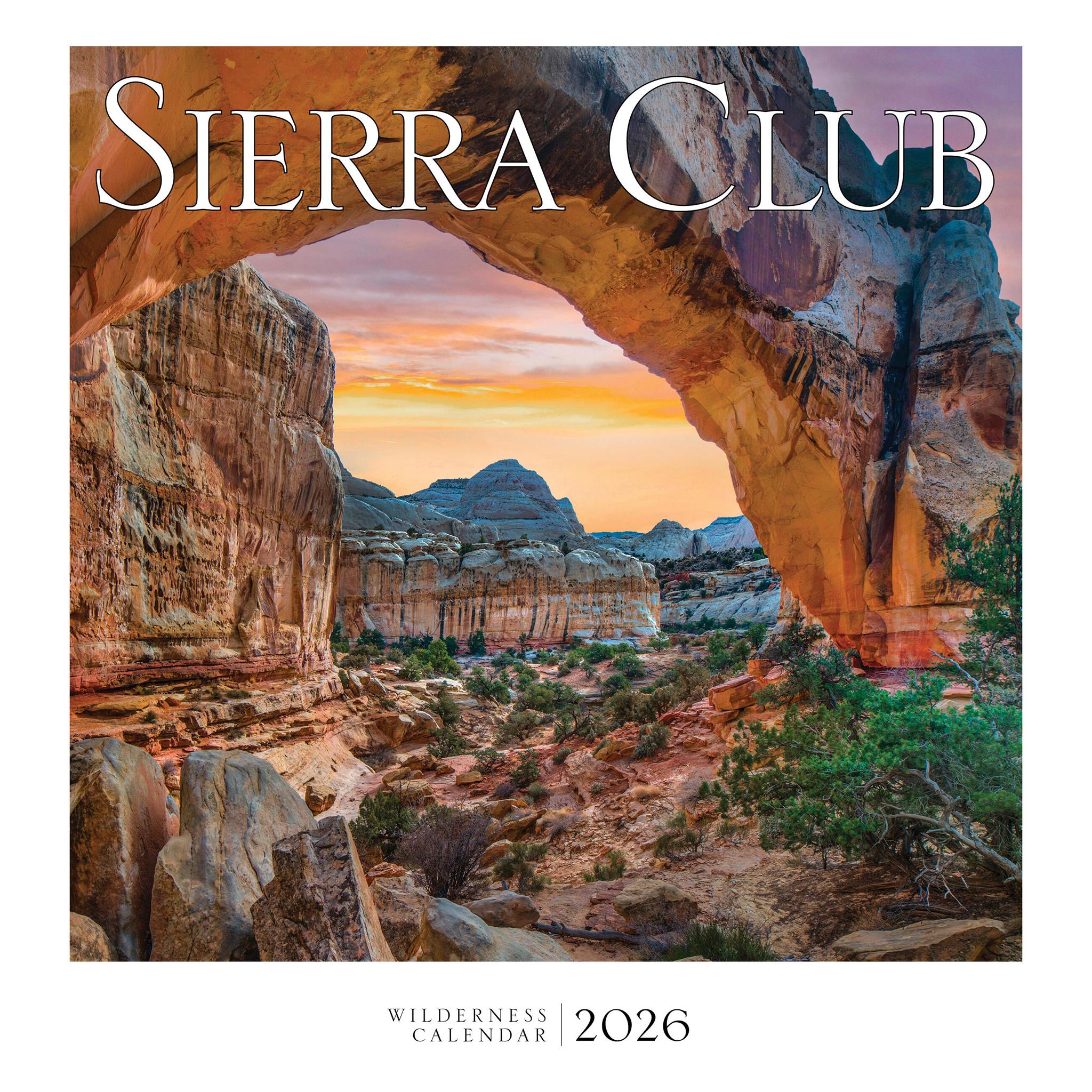 Sierra Club Wilderness 2026 Wall Calendar