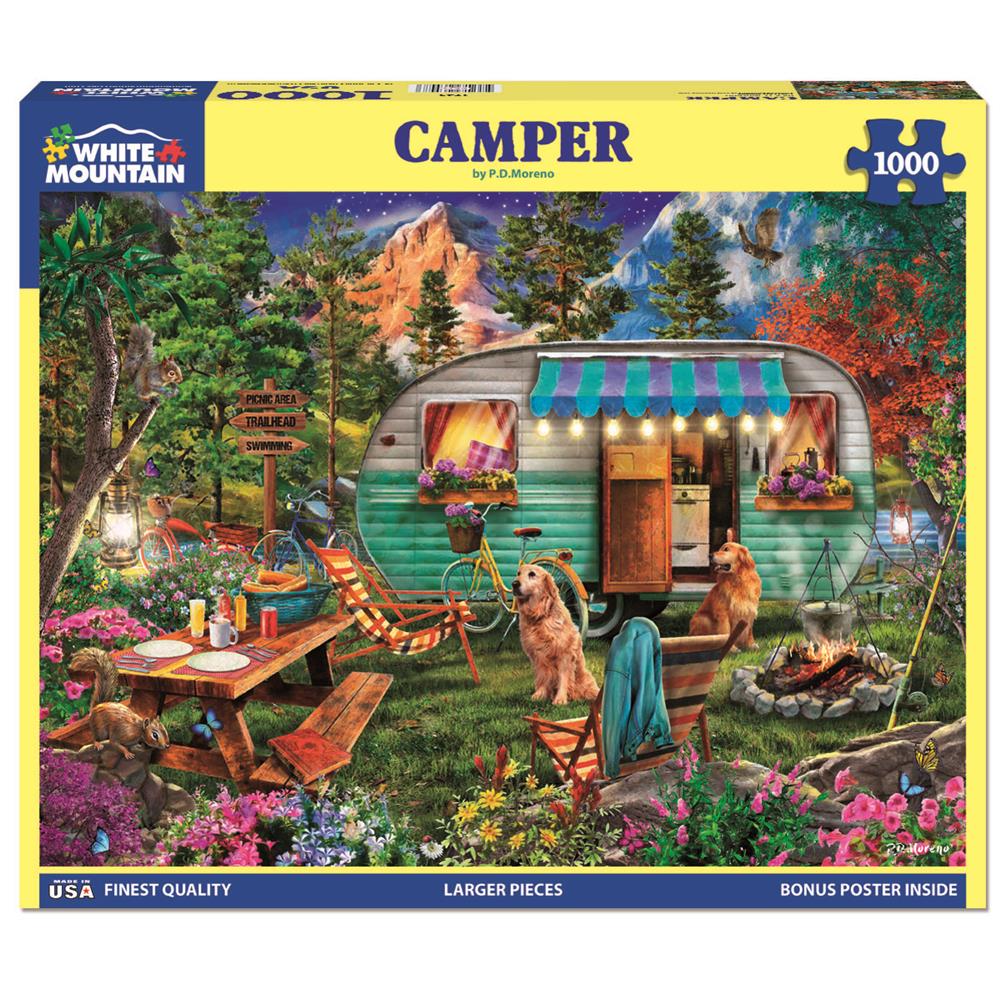 Camper Jigsaw Puzzle (1000 Piece) - Online Exclusive