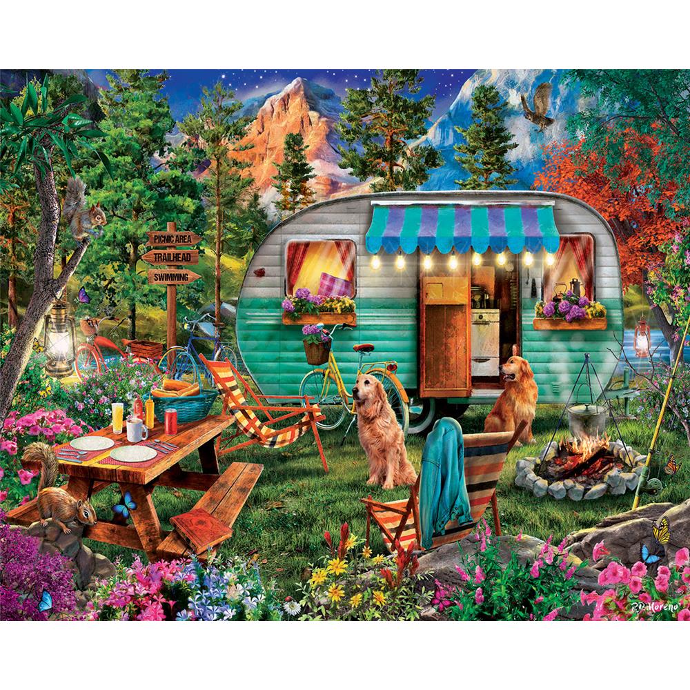 Camper Jigsaw Puzzle (1000 Piece) - Online Exclusive