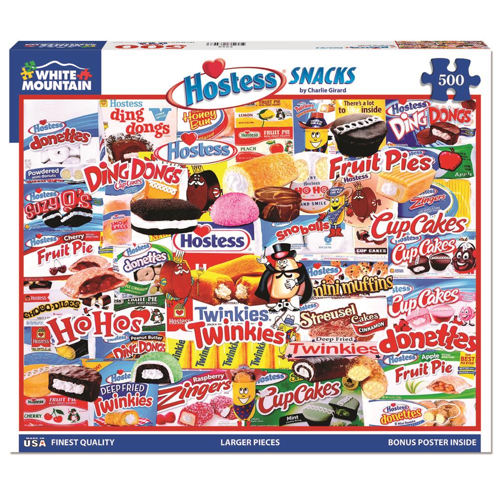 Hostess Snacks Jigsaw Puzzle (500 Piece) - Online Exclusive