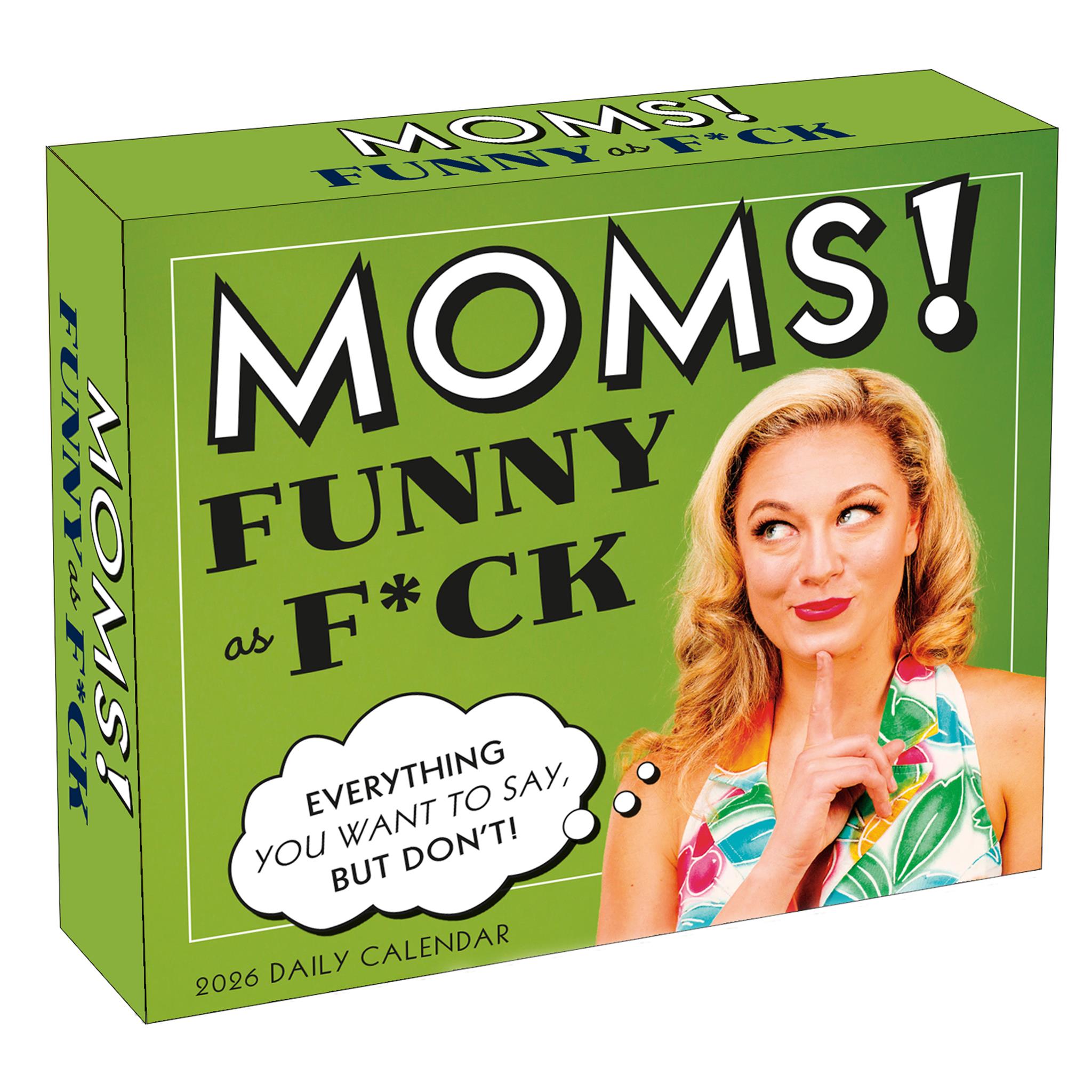 Moms Funny As Fuck 2026 Box Calendar