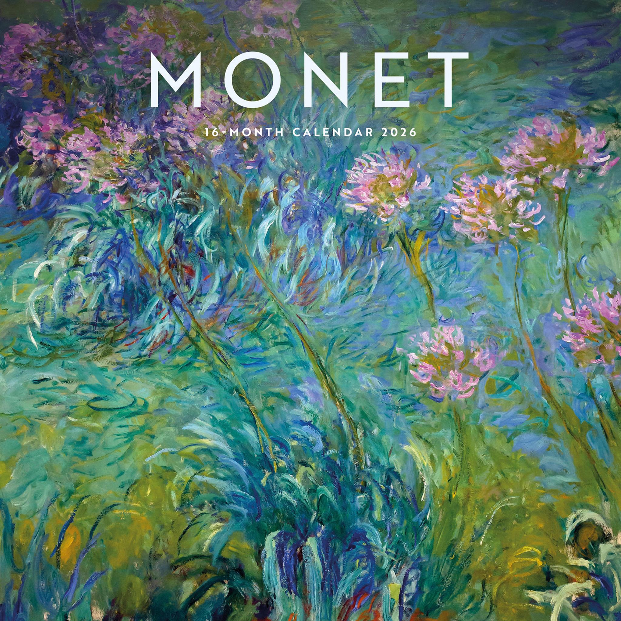 Monet 2026 Wall Calendar