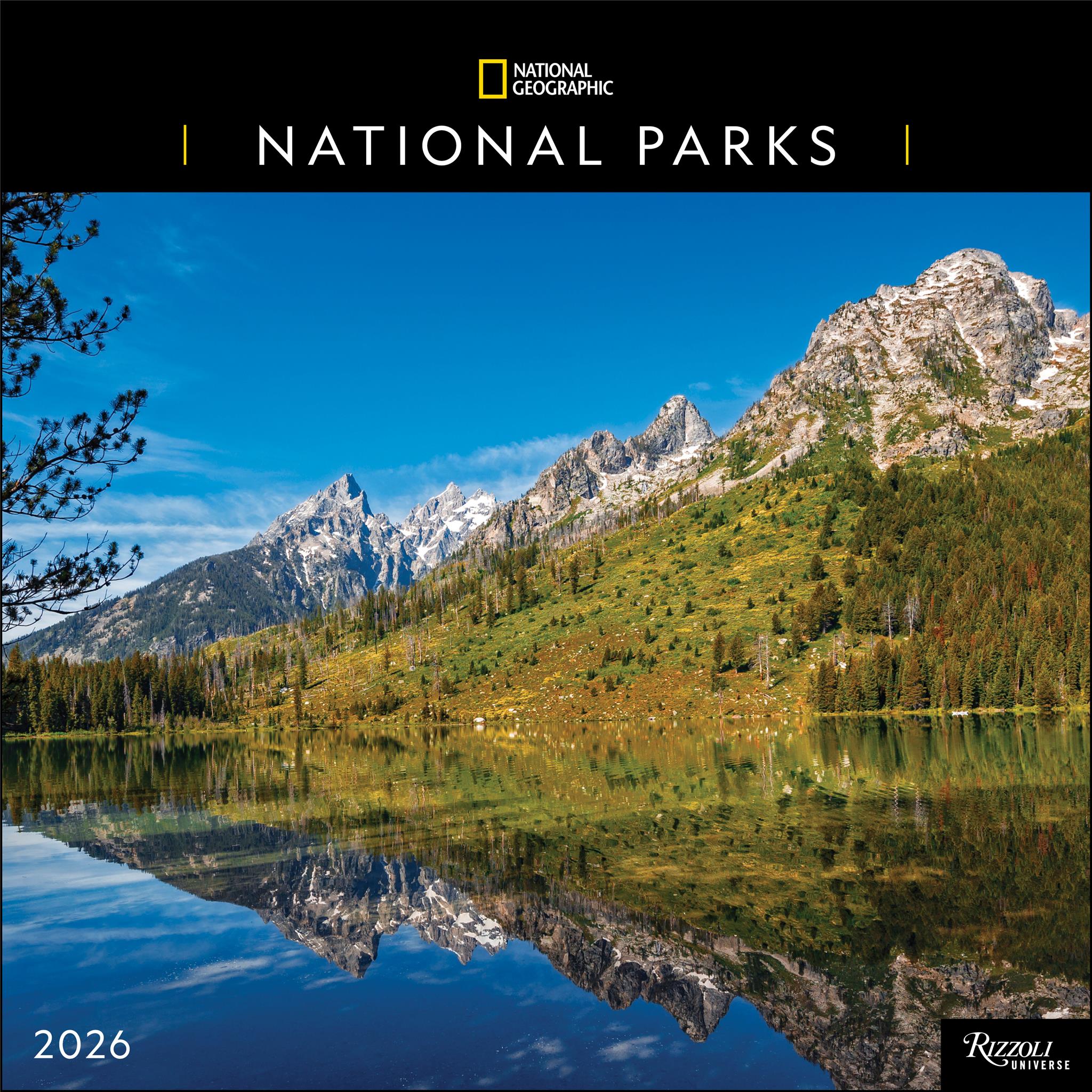 National Geographic National Parks 2026 Wall Calendar - Online Only