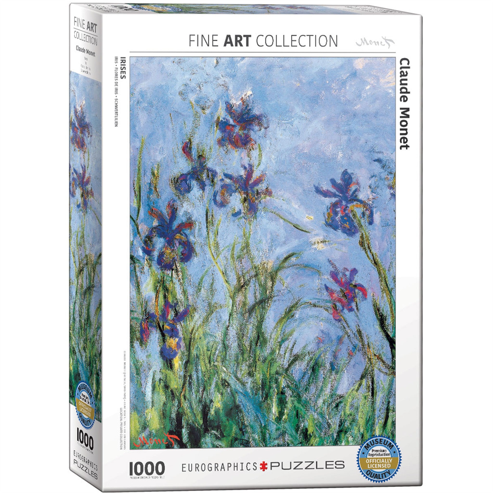 Irises 1000 Piece Puzzle - Online Only