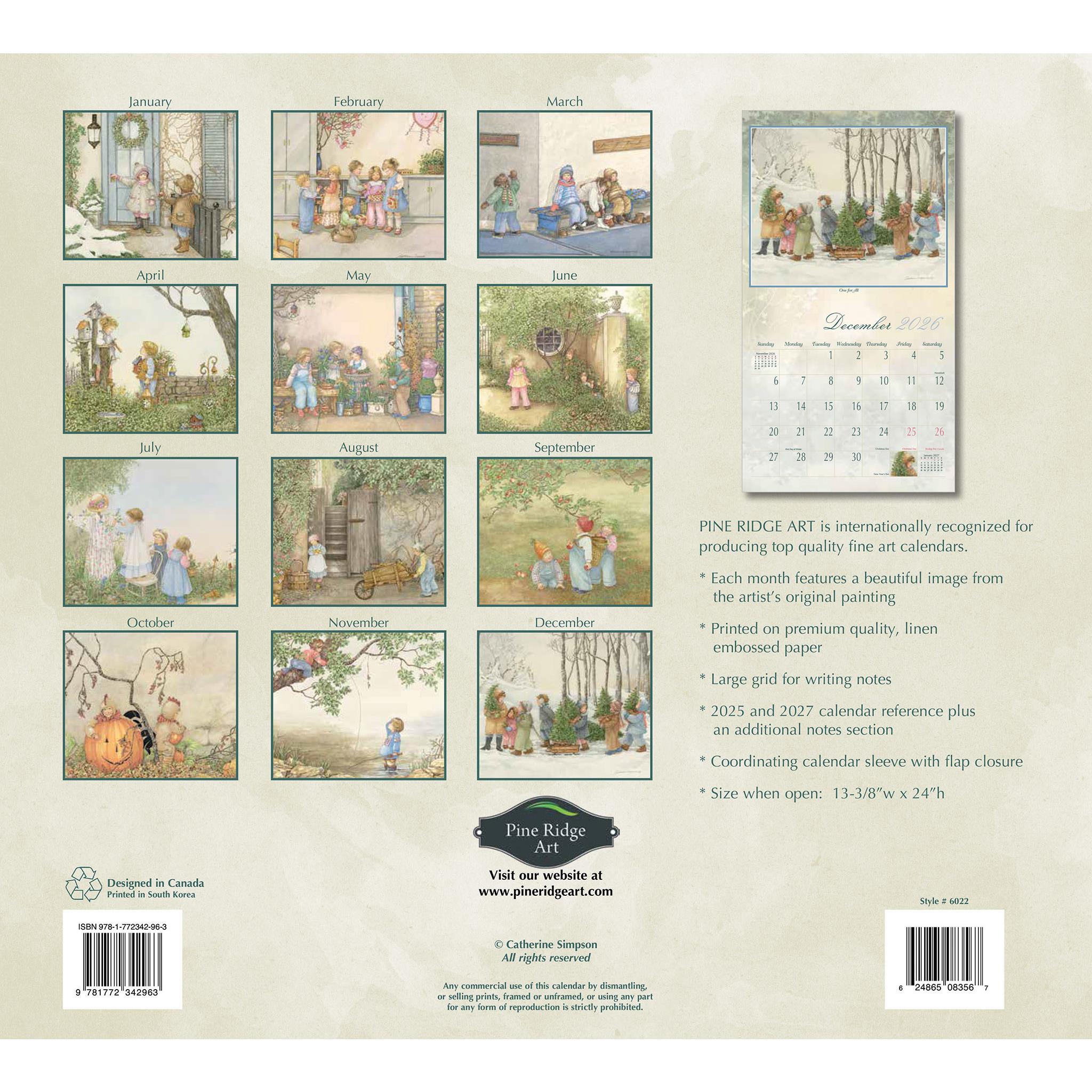 Forever Young 2026 Wall Calendar