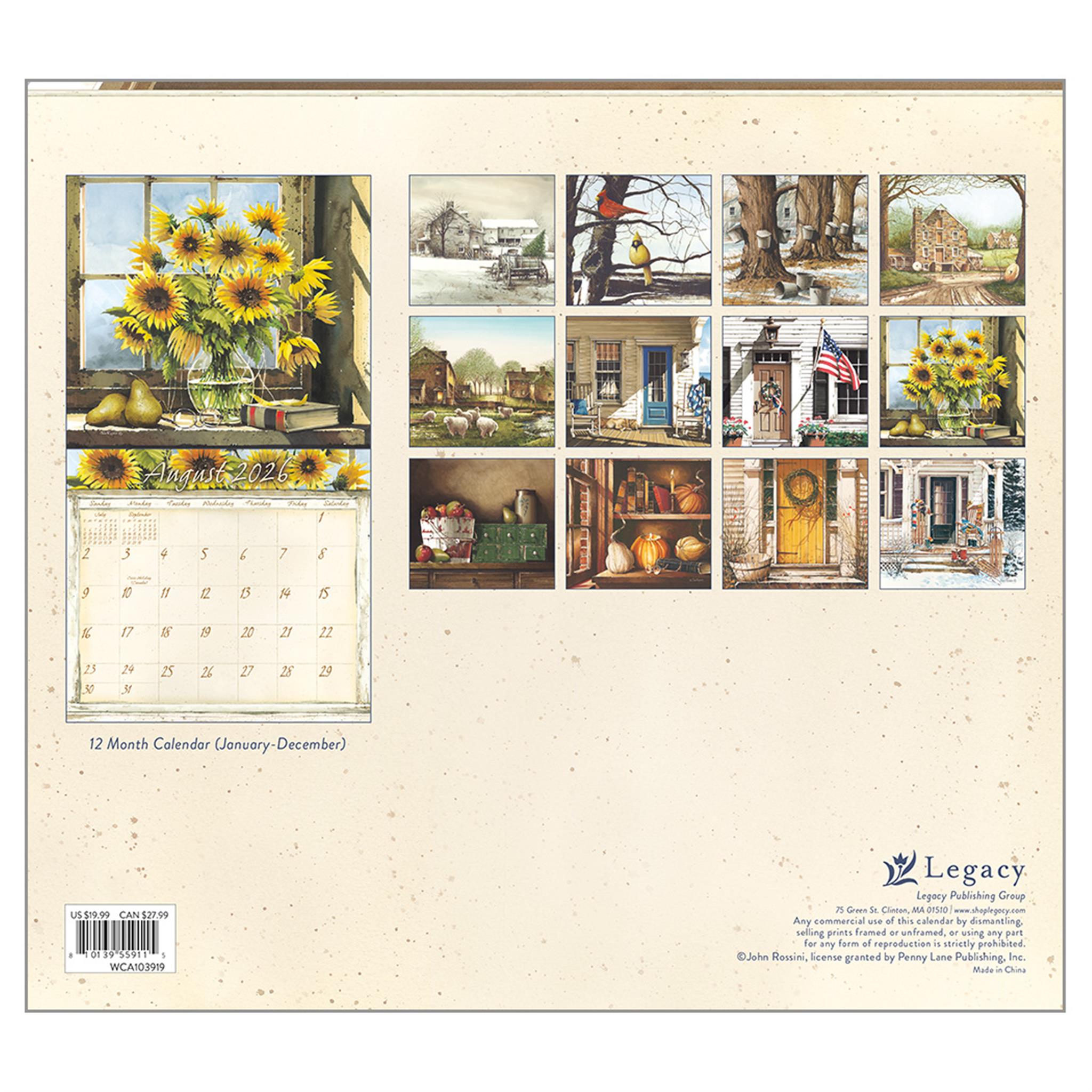 Life Itself 2026 Deluxe Special EditionWall Calendar with Cards