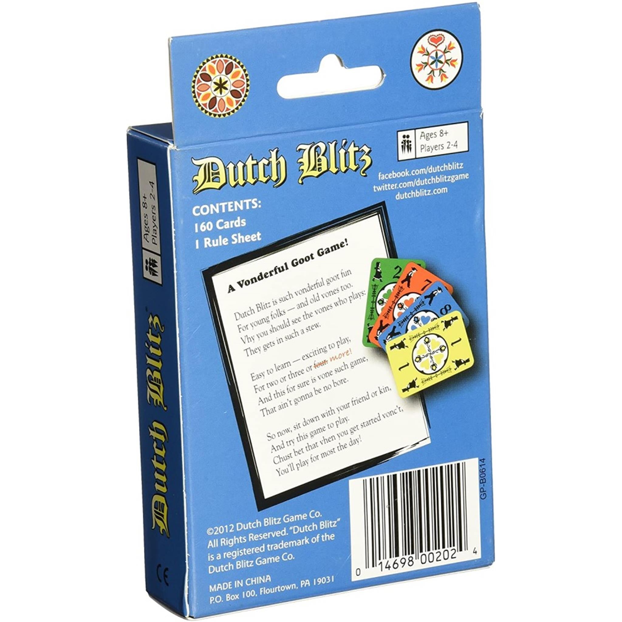 Dutch Blitz Expansion Card Game - Calendar Club Canada