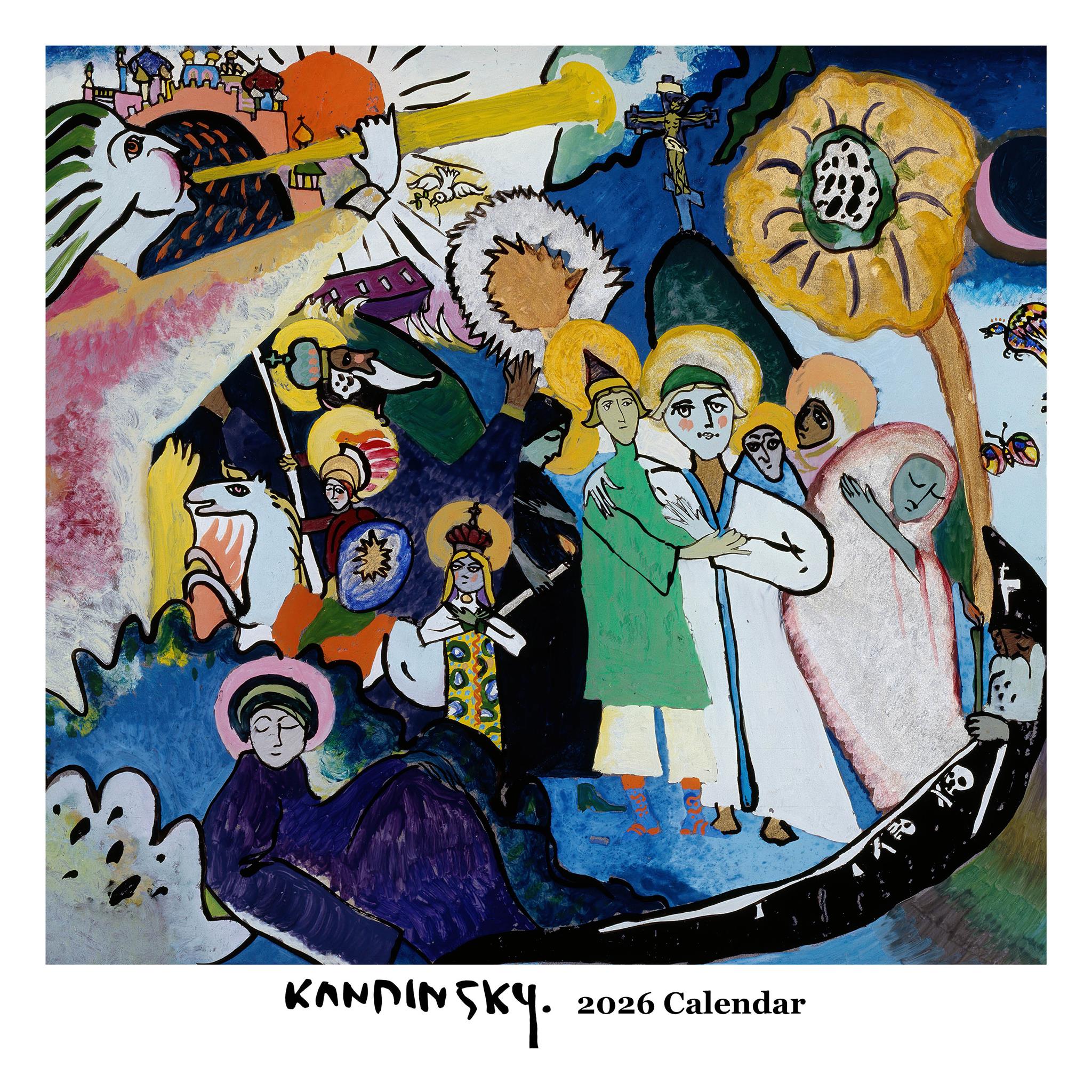 Kandinsky 2026 Wall Calendar - Online Only