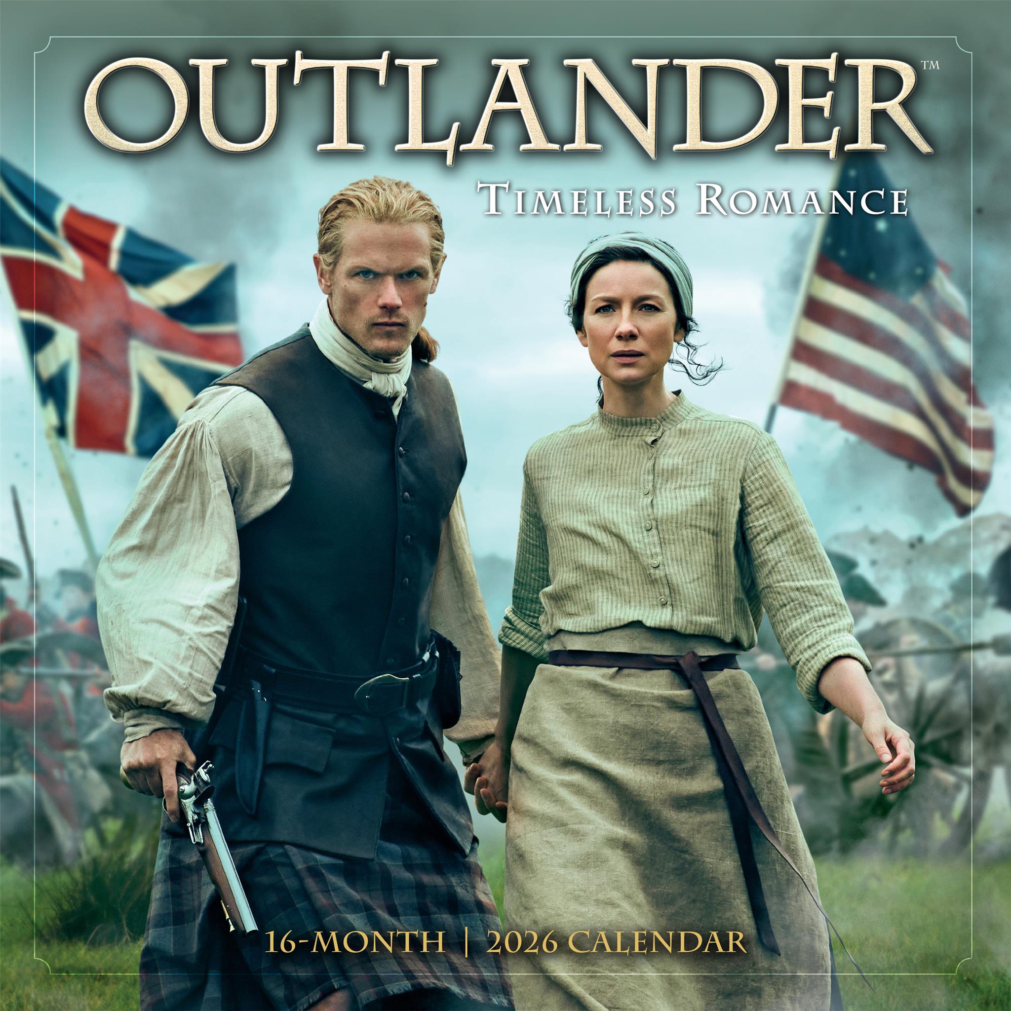 Outlander 2026 Wall Calendar