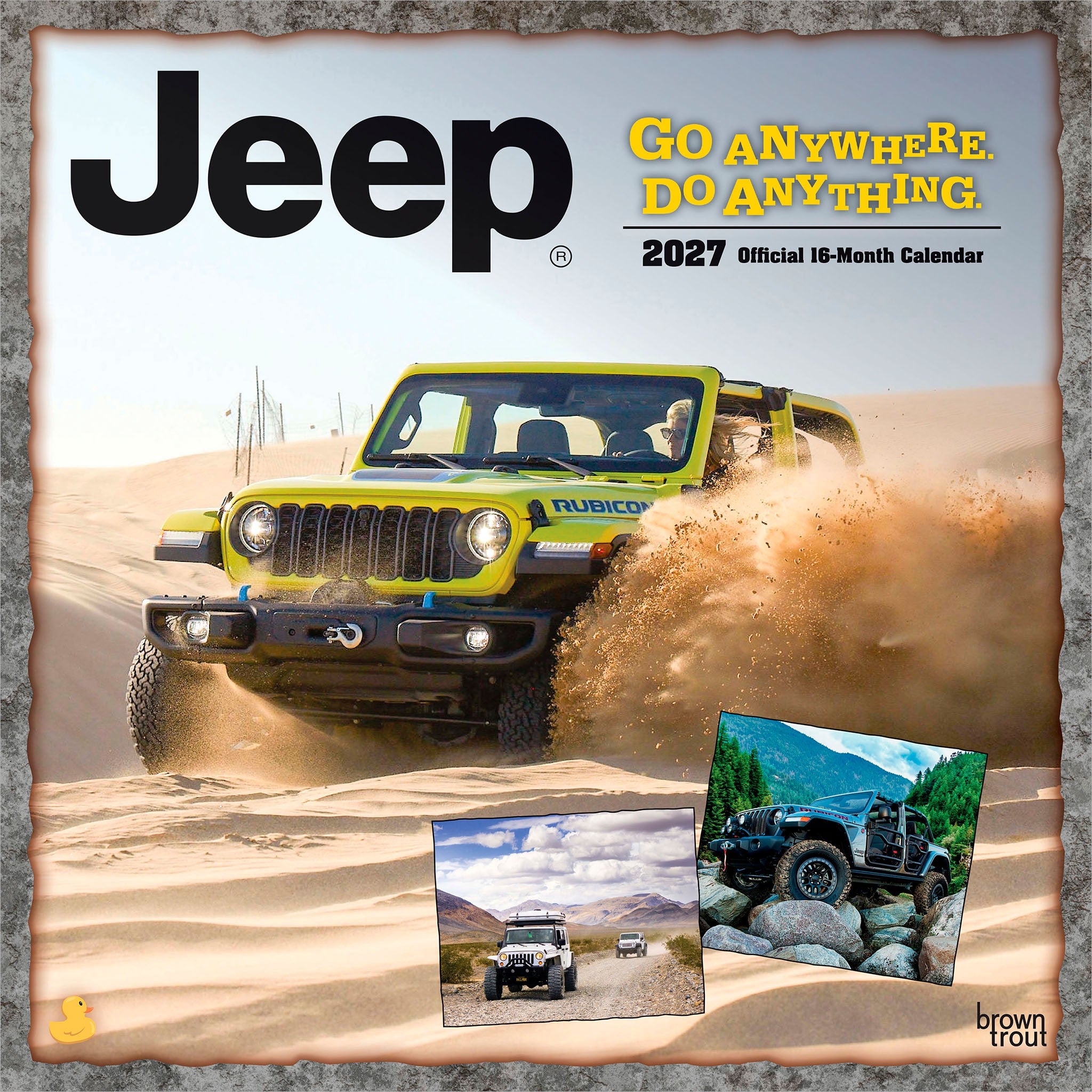 Jeep 2027 Wall Calendar