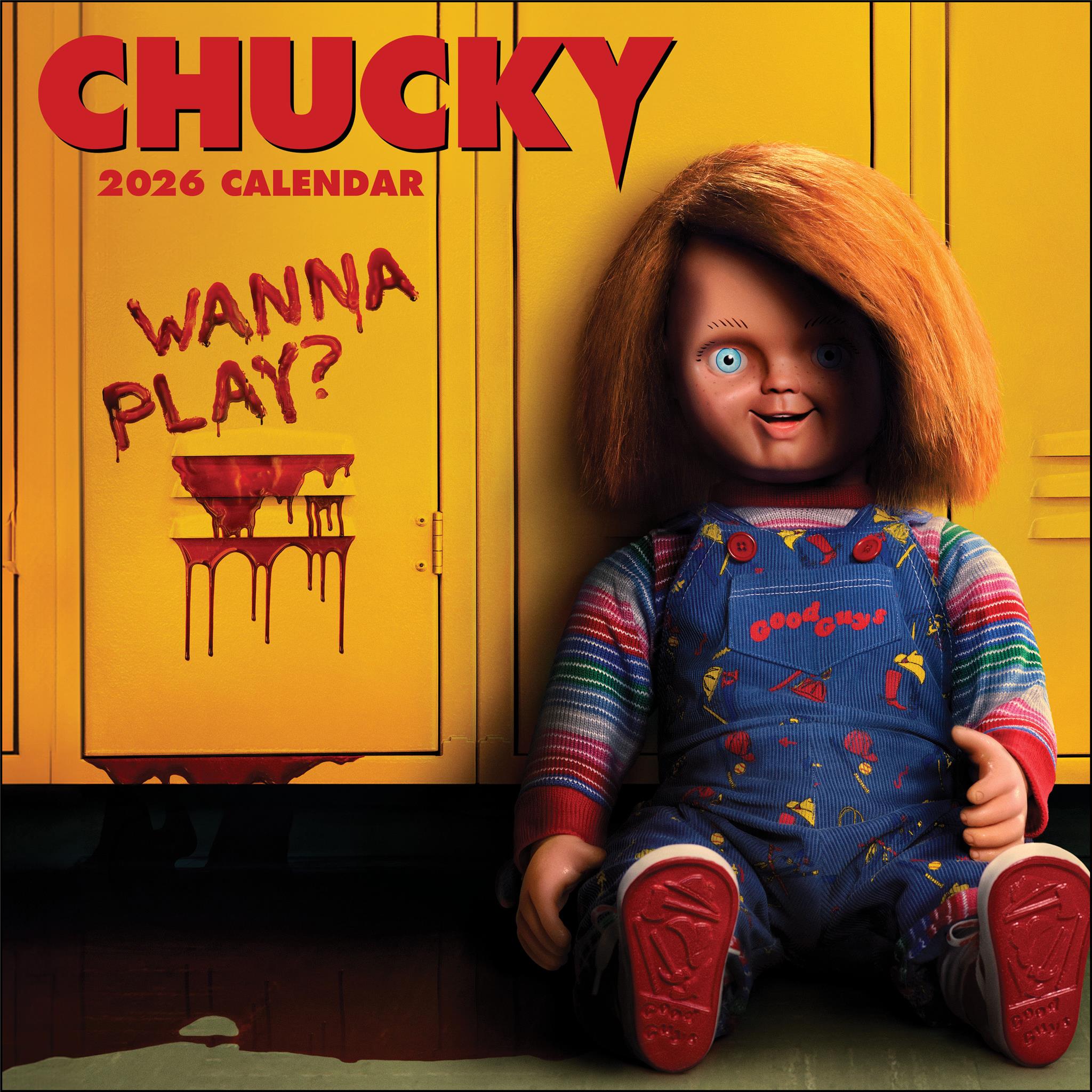 Chucky 2026 Wall Calendar - Online Only