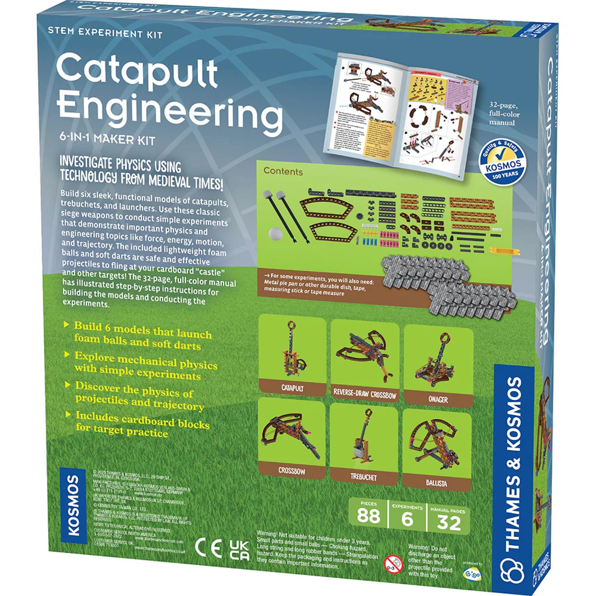 Catapult Engeneering 6-in-1 Maker Kit - Calendar Club Canada