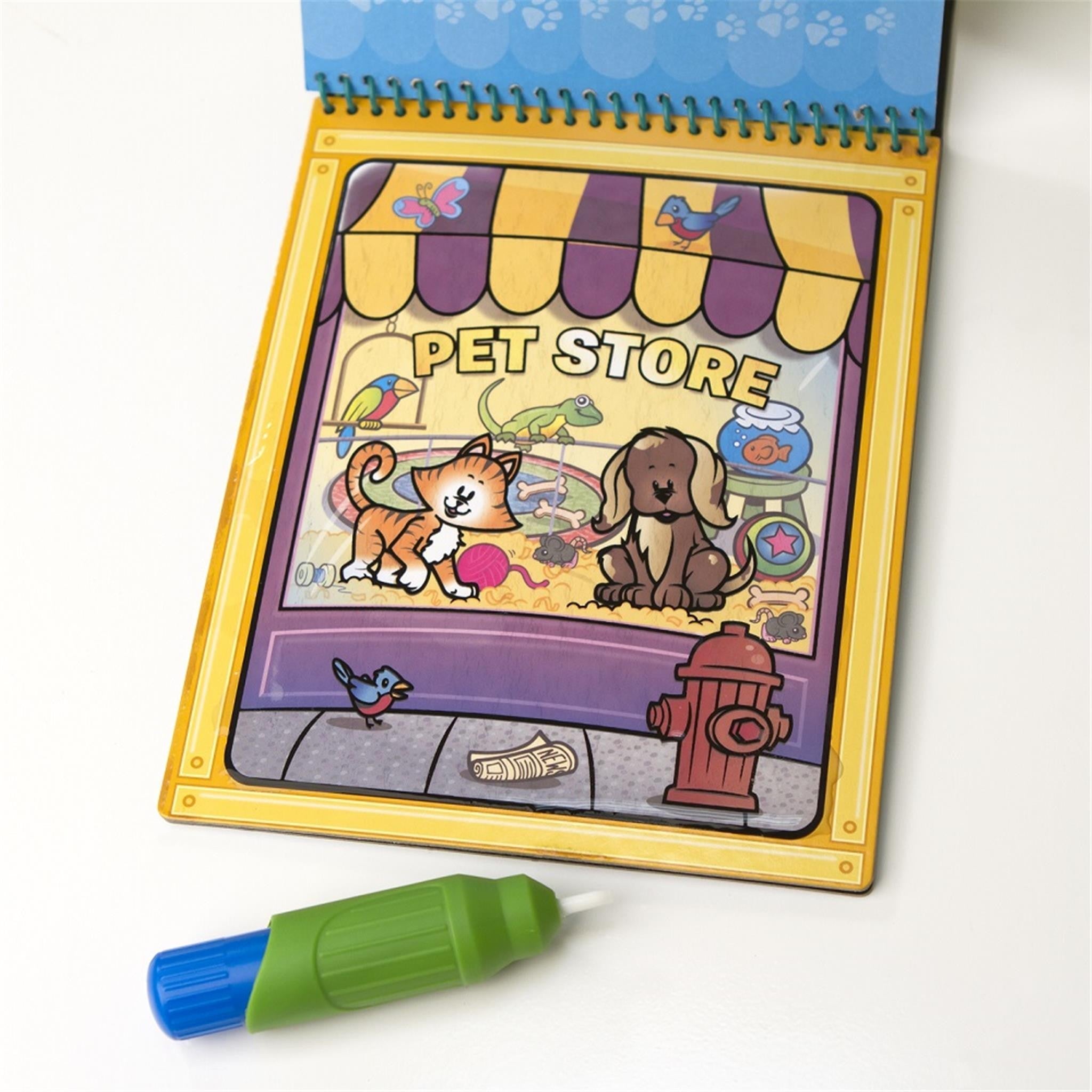 Water Wow Animals Water Colouring Book - Calendar Club Canada