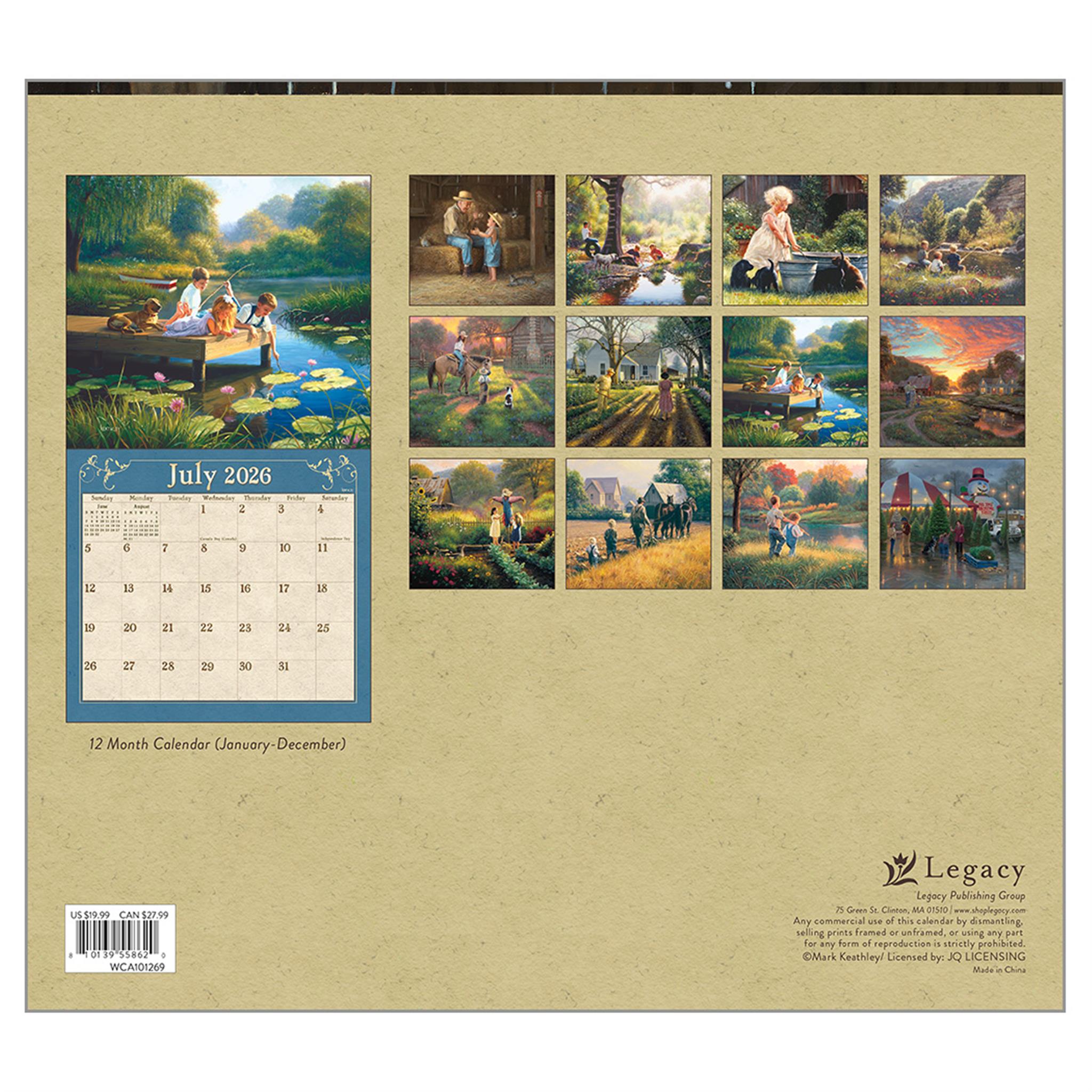 Hometown 2026 Deluxe Wall Calendar - Online Only