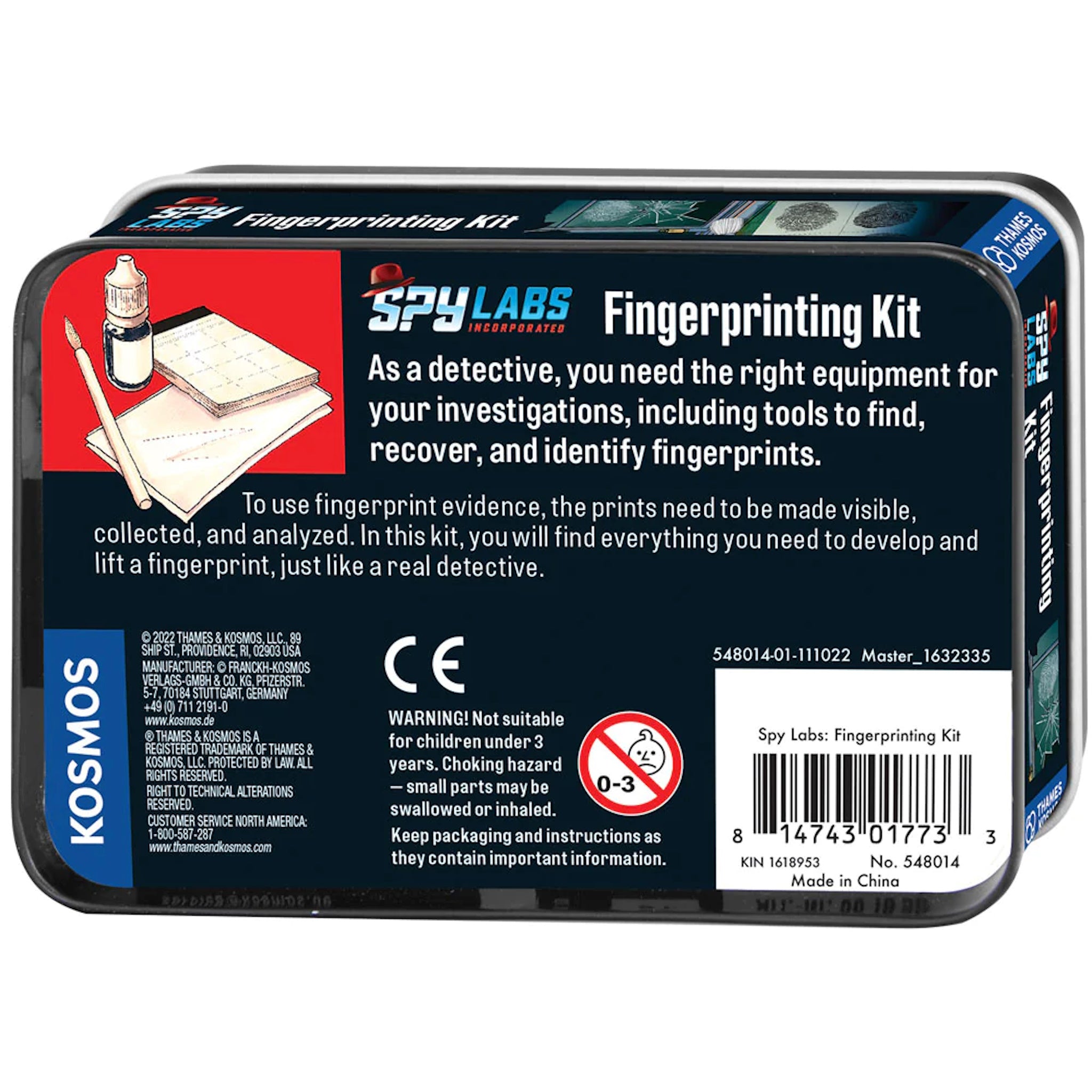 Spy Labs Fingerprinting Kit