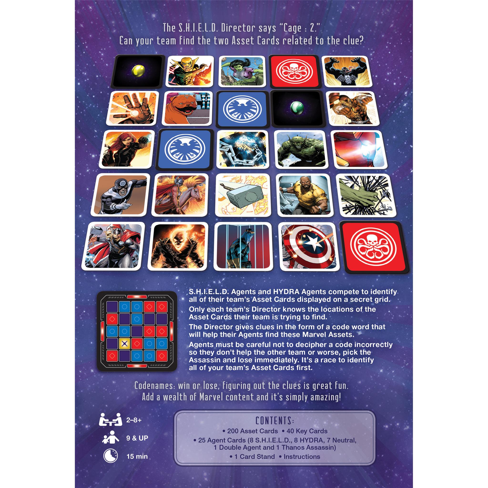 Codenames Marvel - Calendar Club Canada